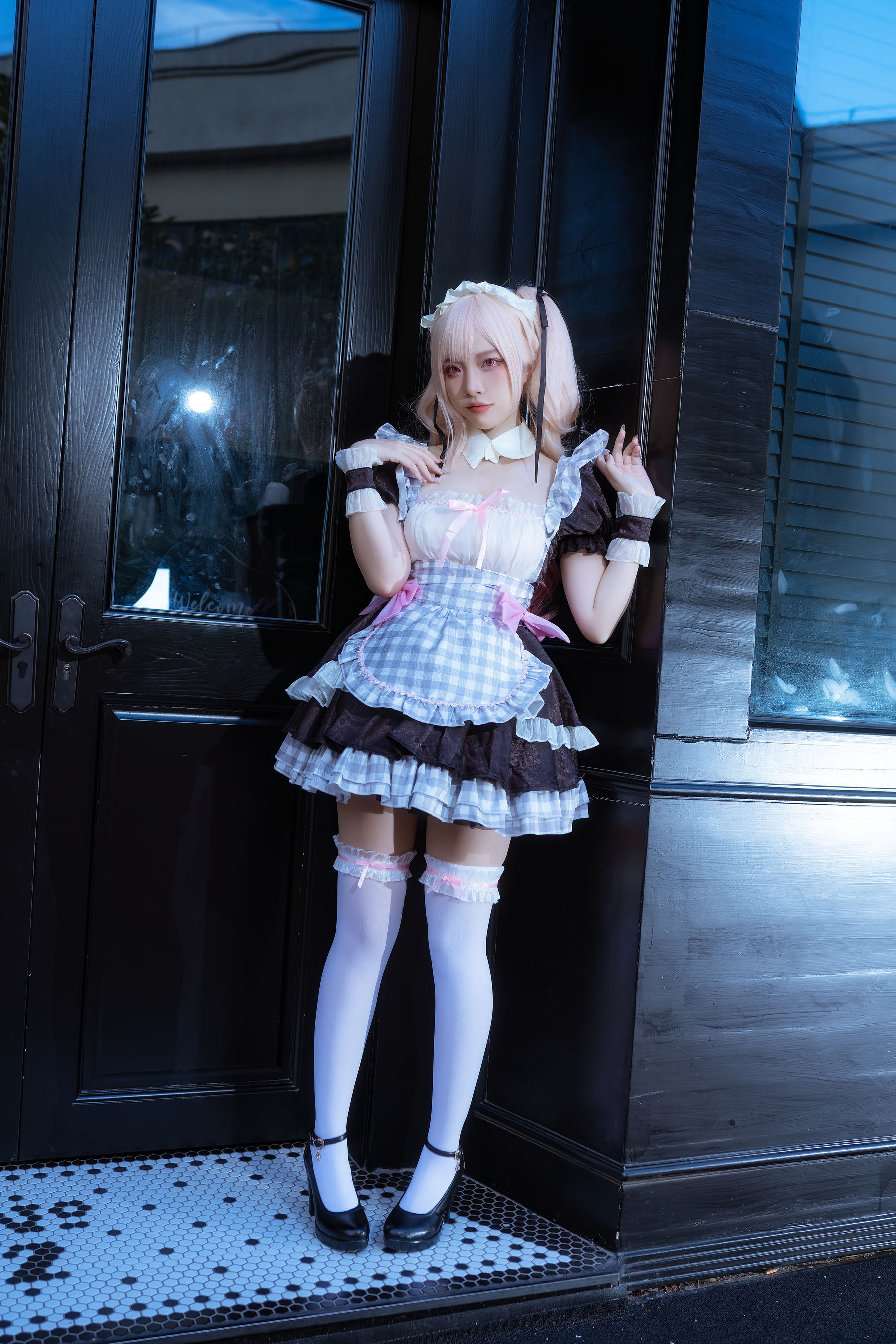 人气Coser 二佐Nisa - 海梦 女仆/(23P)