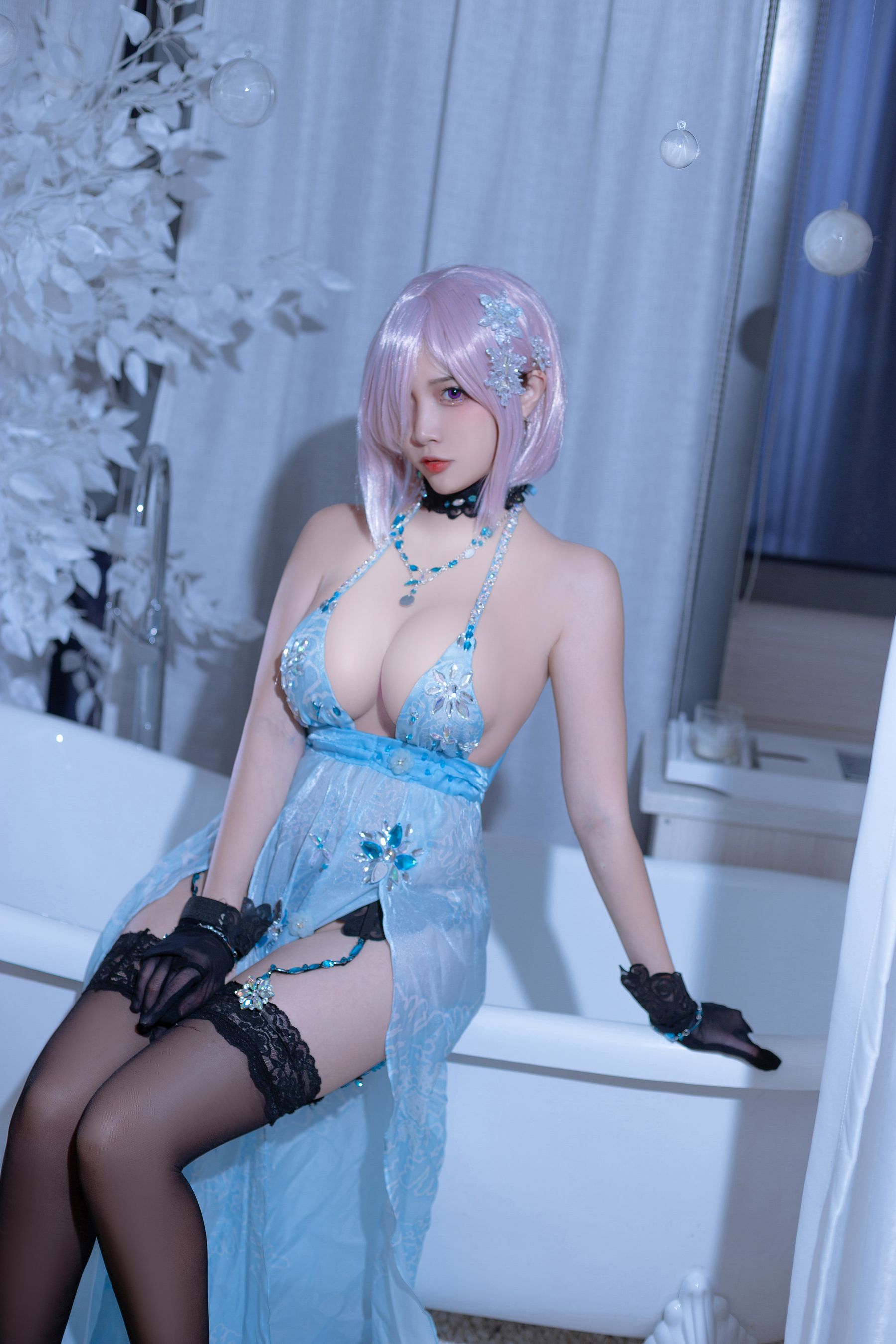 人气Coser 二佐Nisa - 玛修万圣节/(21P)