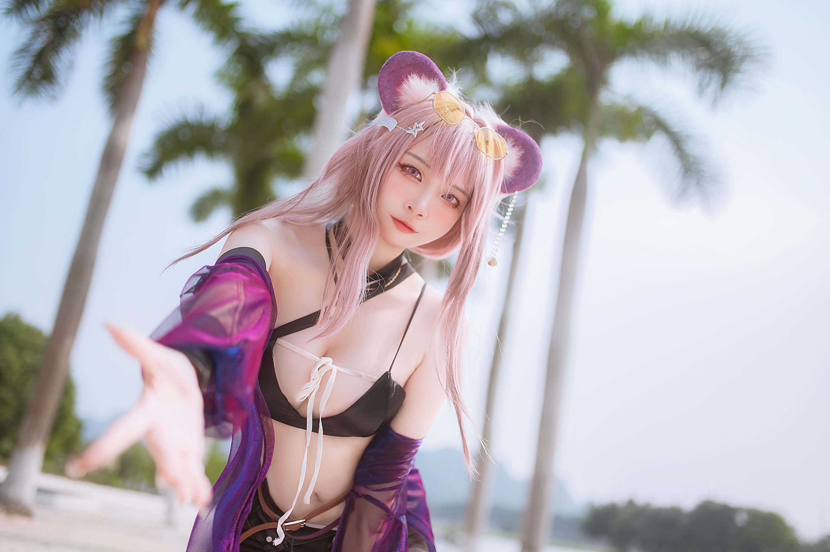 人气Coser 二佐Nisa - 泰拉夏日纪事 佐佐林雨霞/(44P)