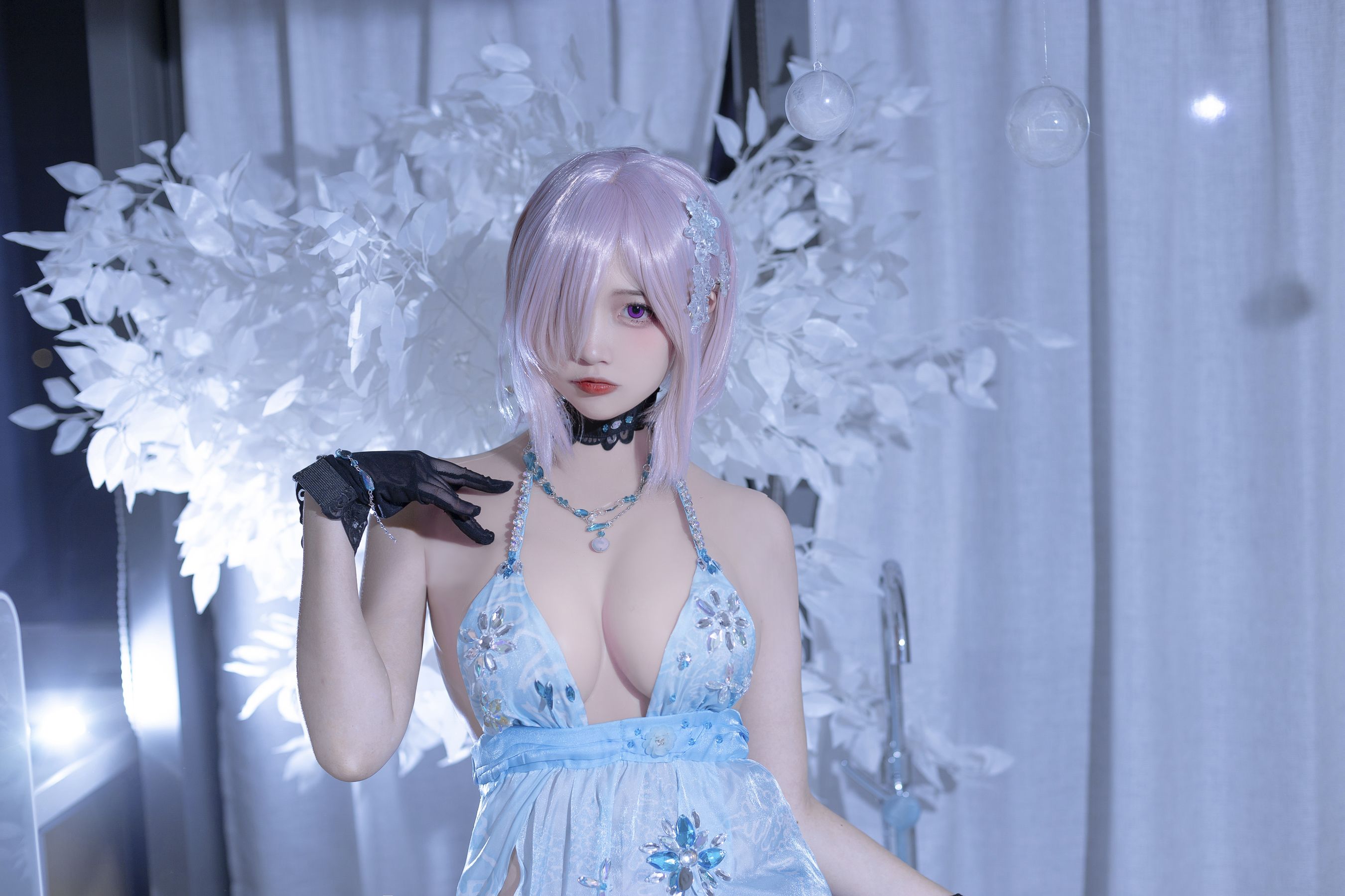 人气Coser 二佐Nisa - 玛修万圣节/(21P)