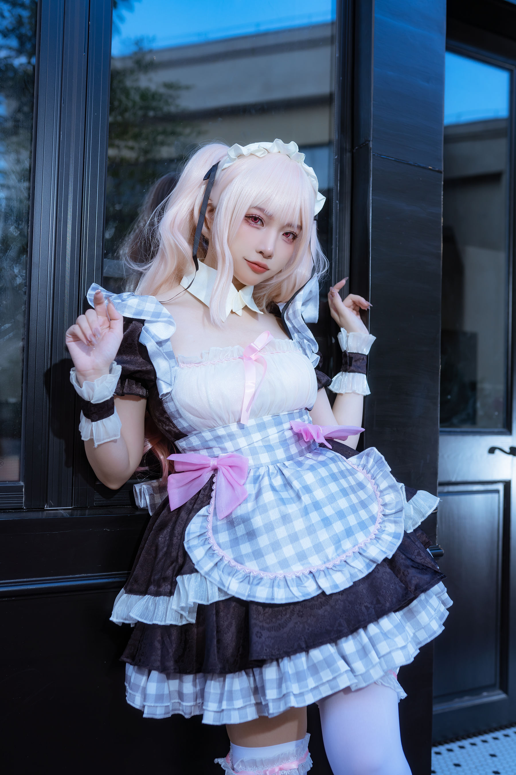 人气Coser 二佐Nisa - 海梦 女仆/(23P)