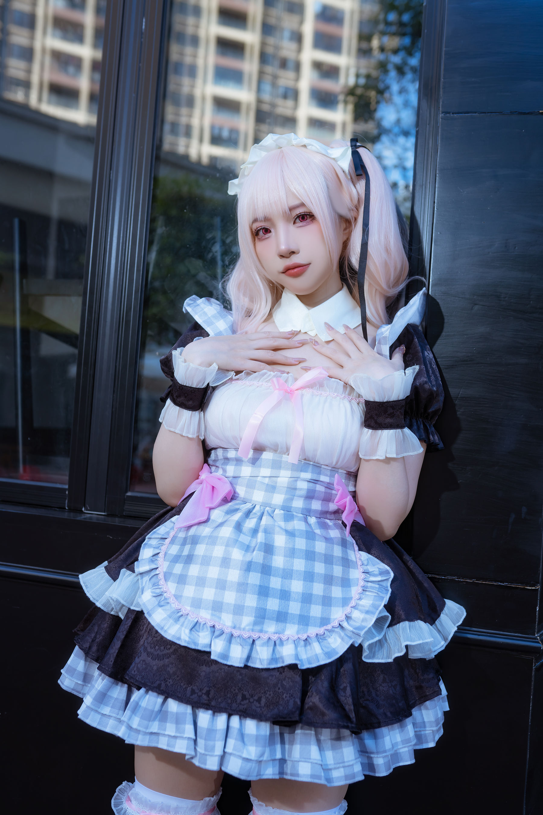 人气Coser 二佐Nisa - 海梦 女仆/(23P)