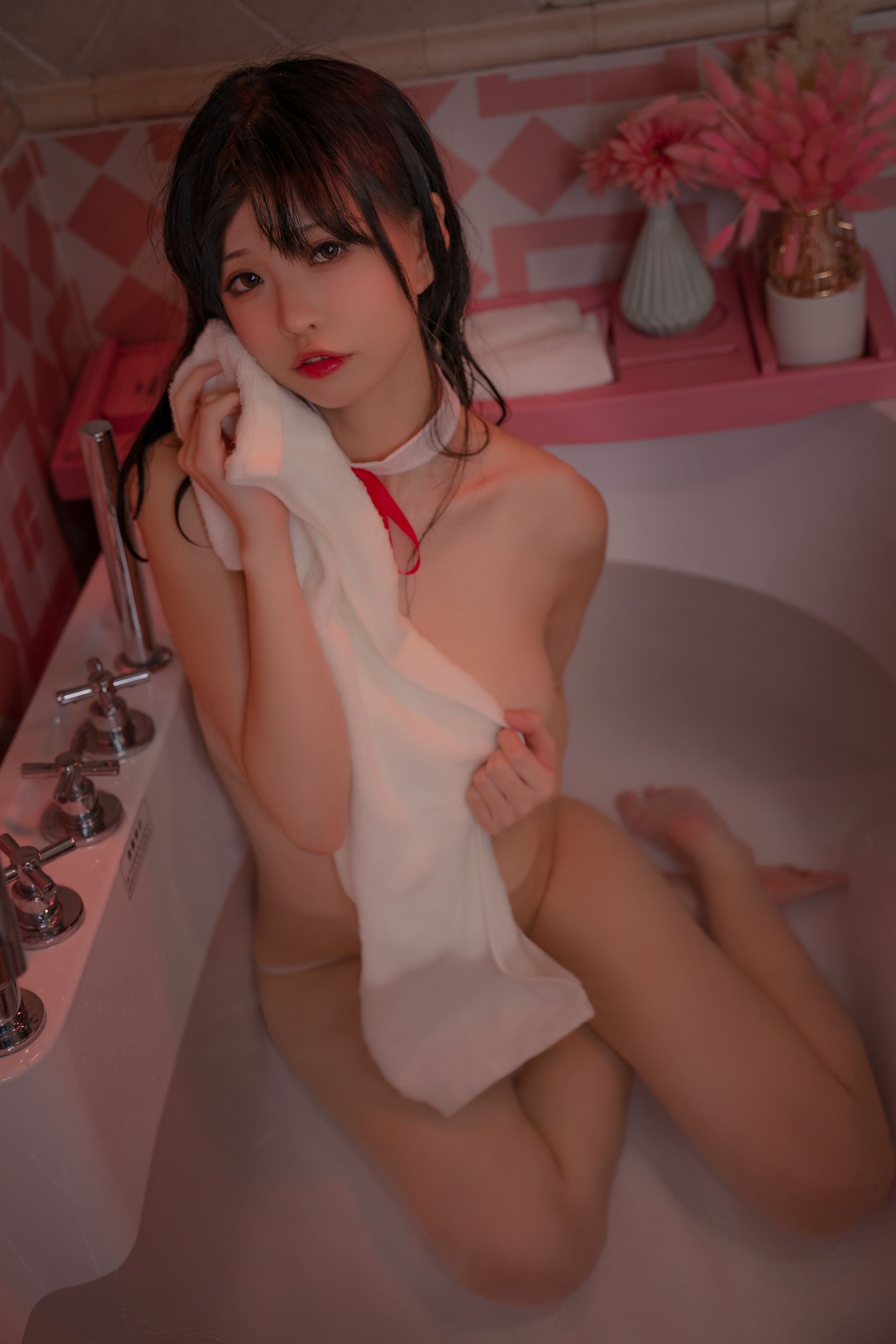 可可老师 - 入浴巫女/(31P)