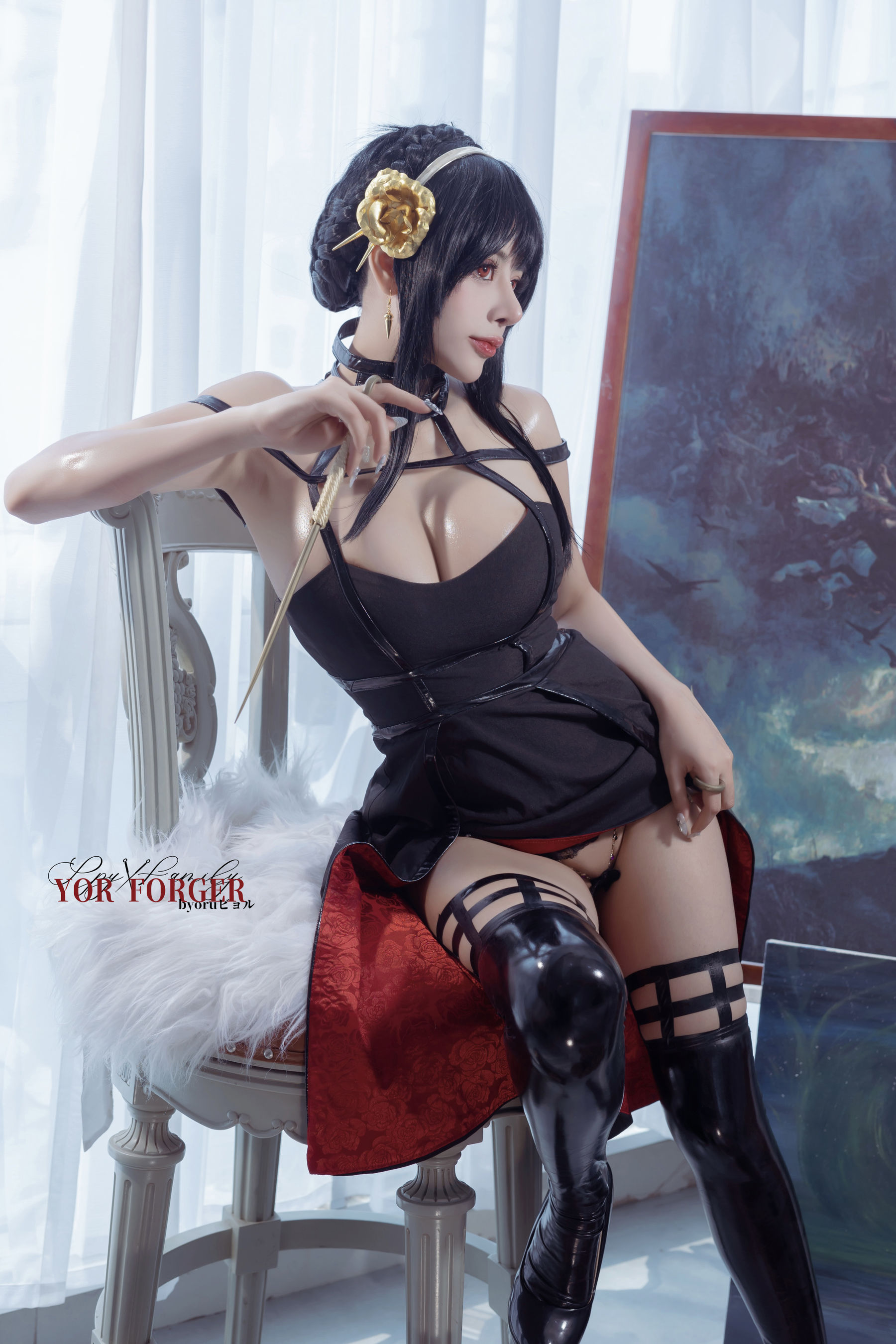 日本性感萝莉Byoru - Yor thorn princess/(30P)
