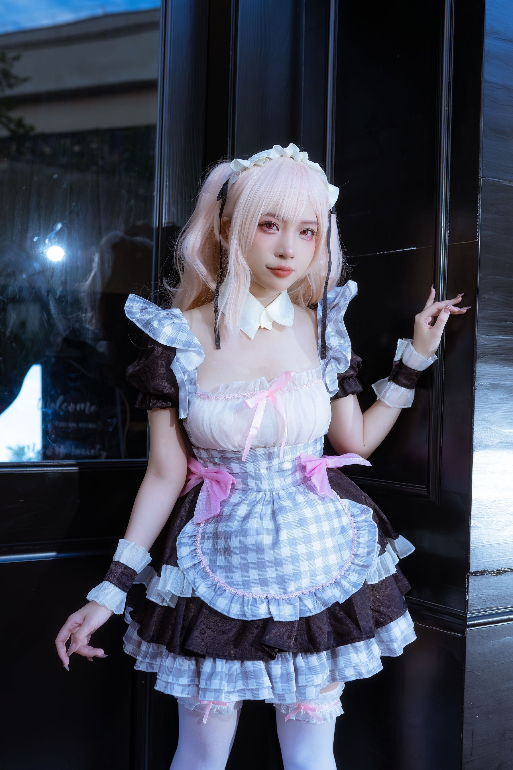 人气Coser 二佐Nisa - 海梦 女仆/(23P)