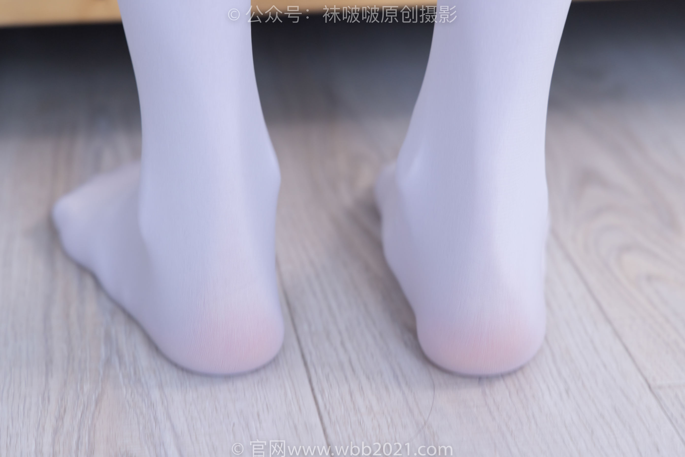 BoBoSocks袜啵啵 No.322 芝士 -两双平底鞋、厚白丝/(140P)