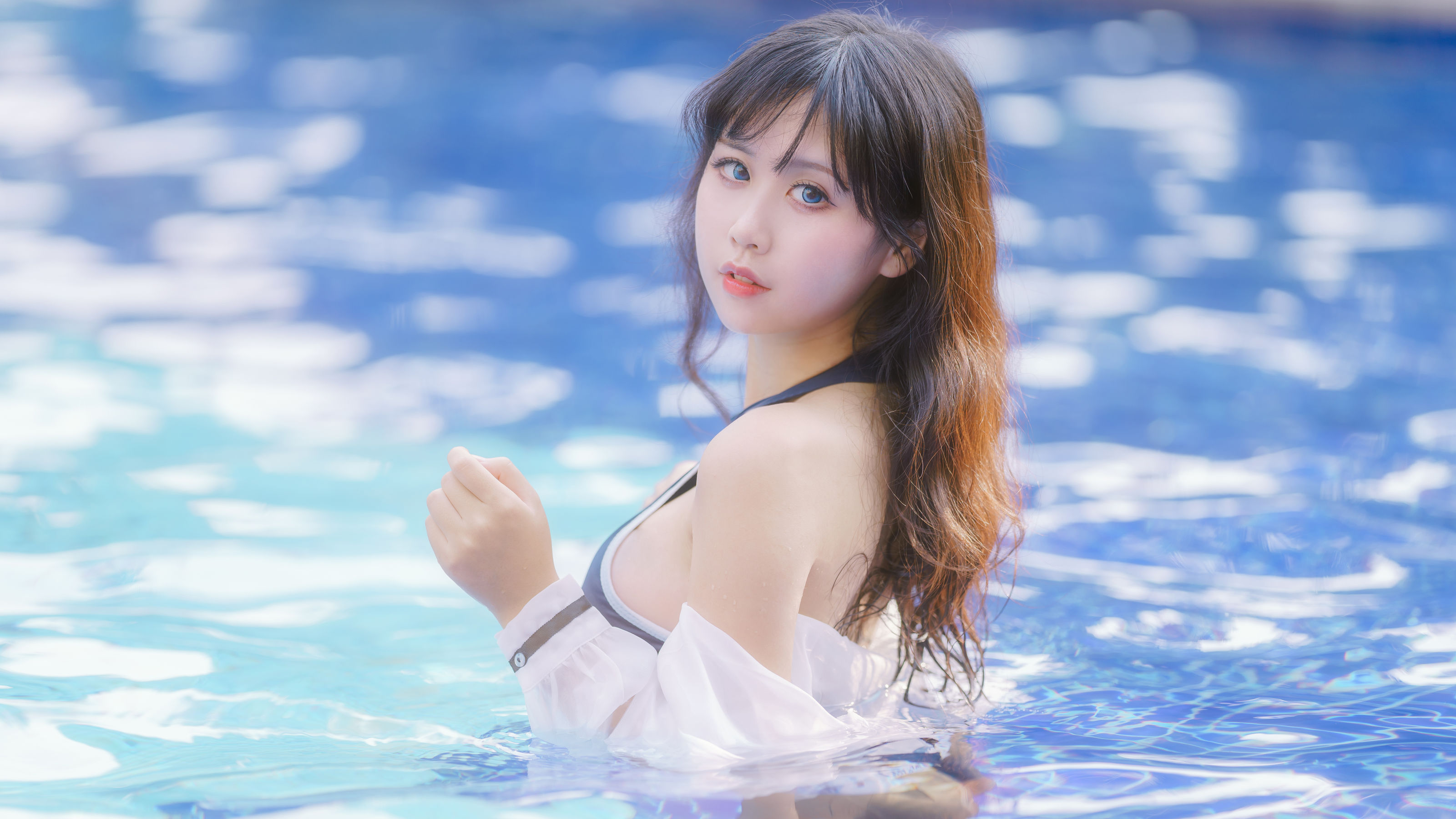 阳光美少女 萌芽儿o0 - 竞泳2/(17P)