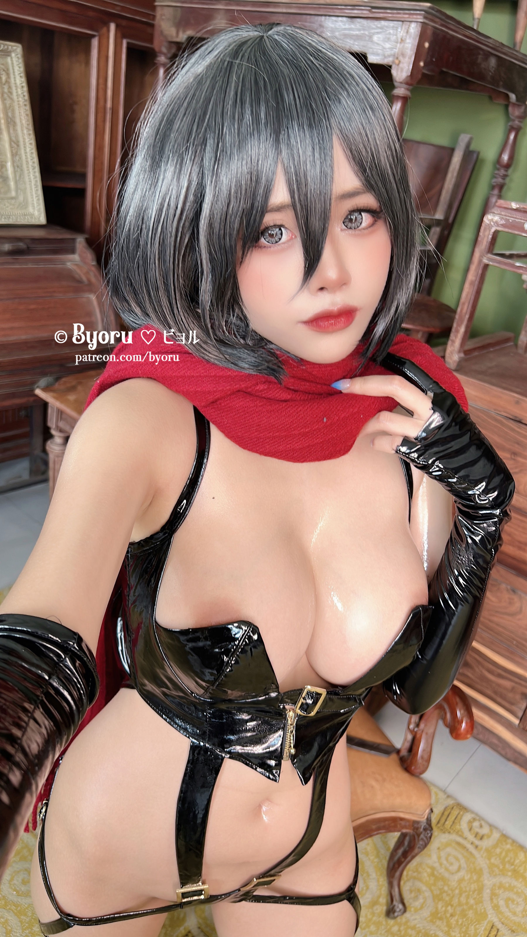 日本性感萝莉 Byoru - Mikasa Ackerman (Attack on Titan)/(29P)