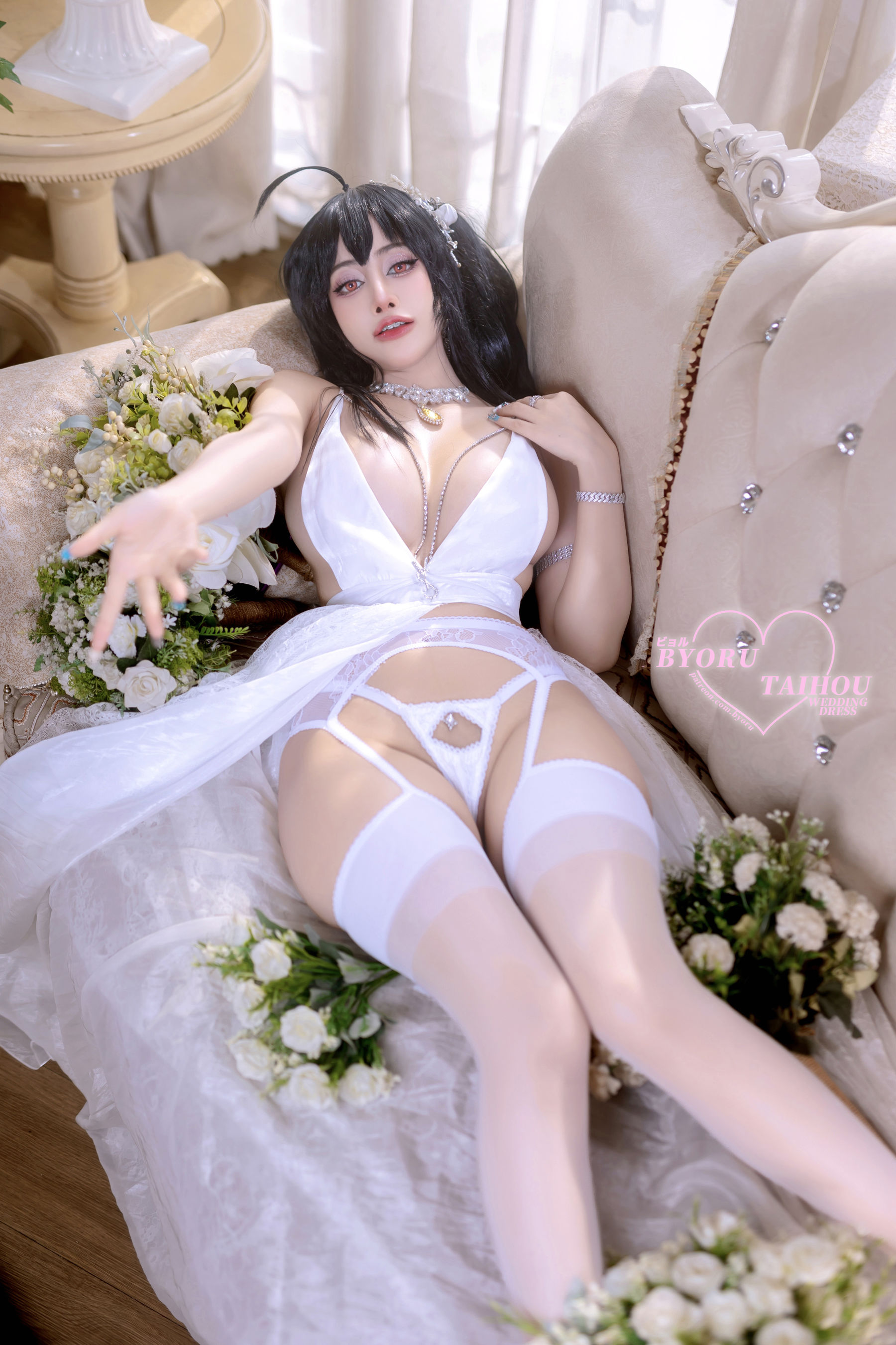 日本性感萝莉 Byoru - Taihou wedding dress/(35P)