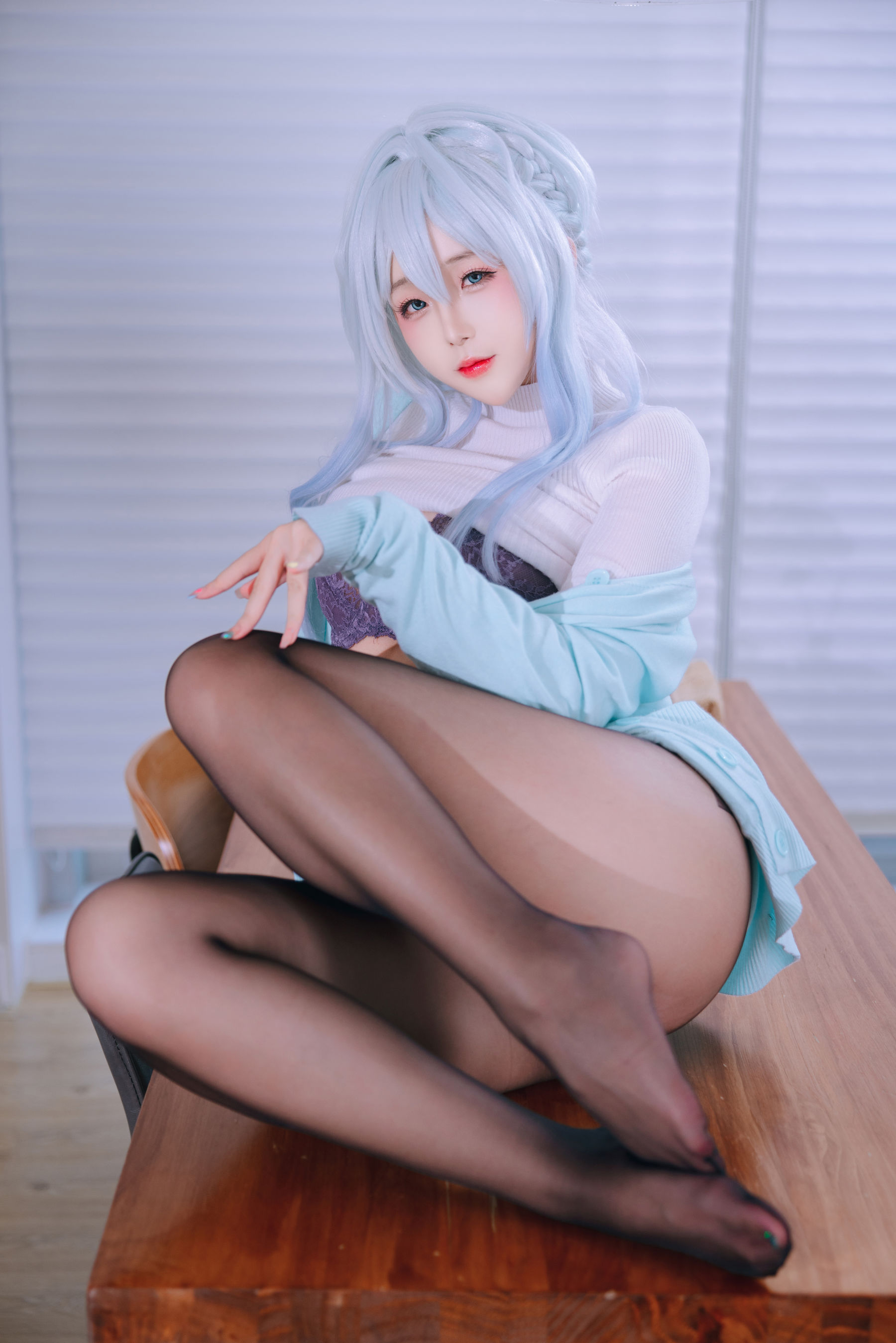 Cosplay 日奈娇 - 未亡人雪女/(137P)