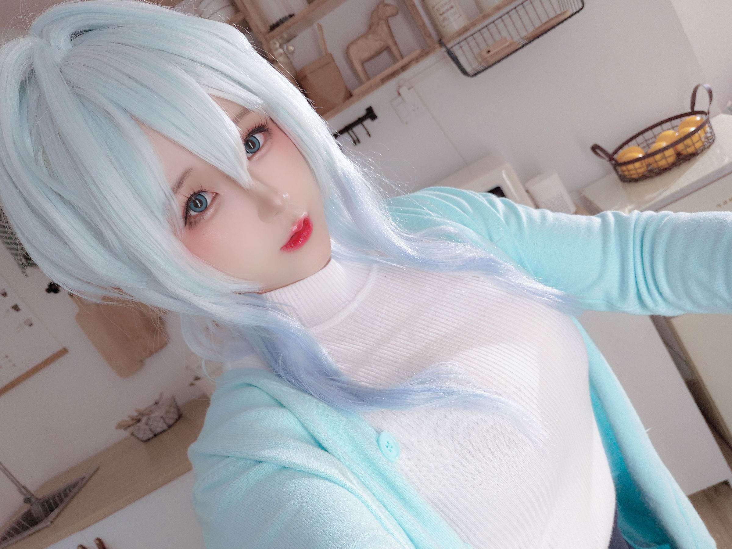 Cosplay 日奈娇 - 未亡人雪女/(137P)