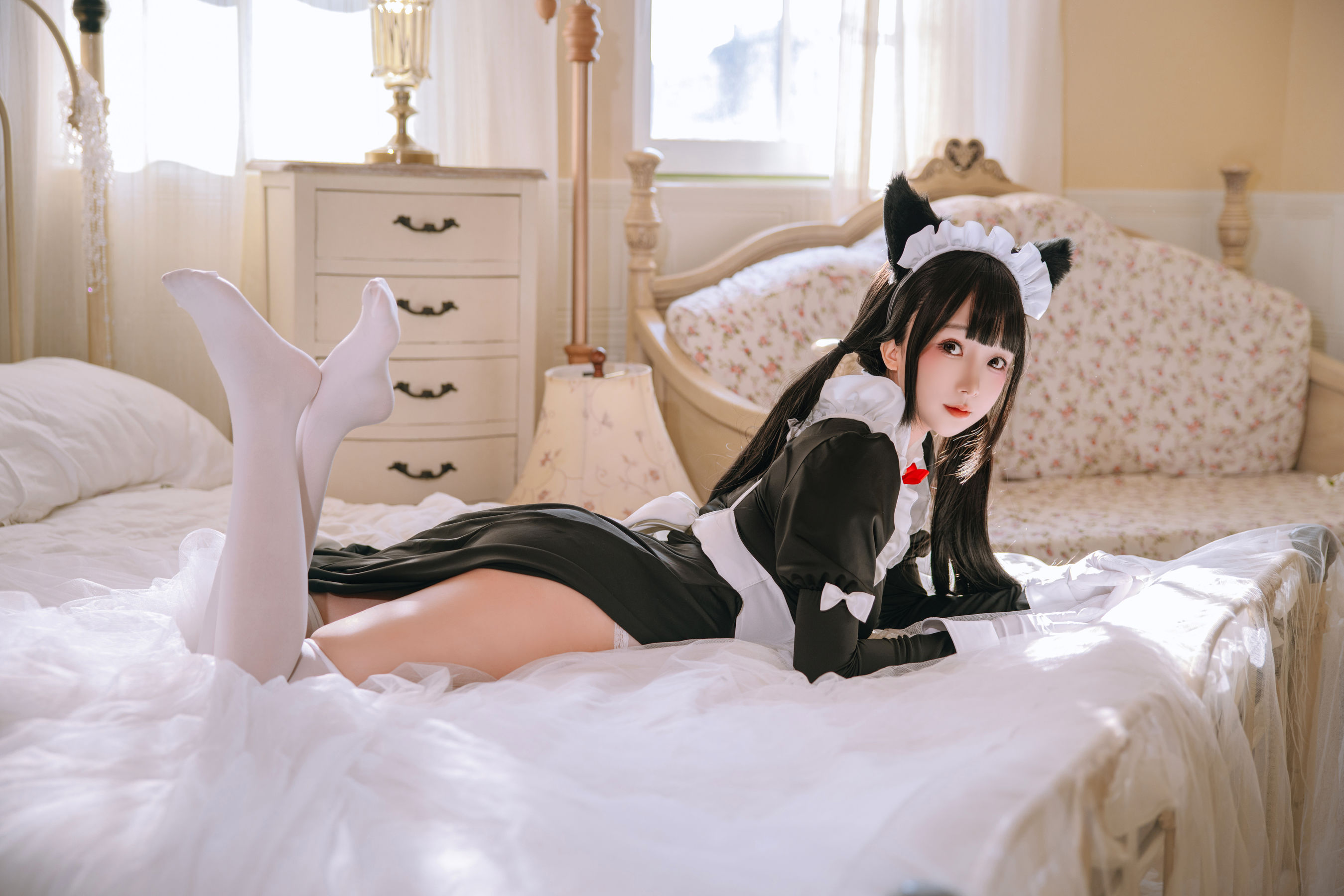 Cosplay 日奈娇 - 猫娘女仆/(103P)