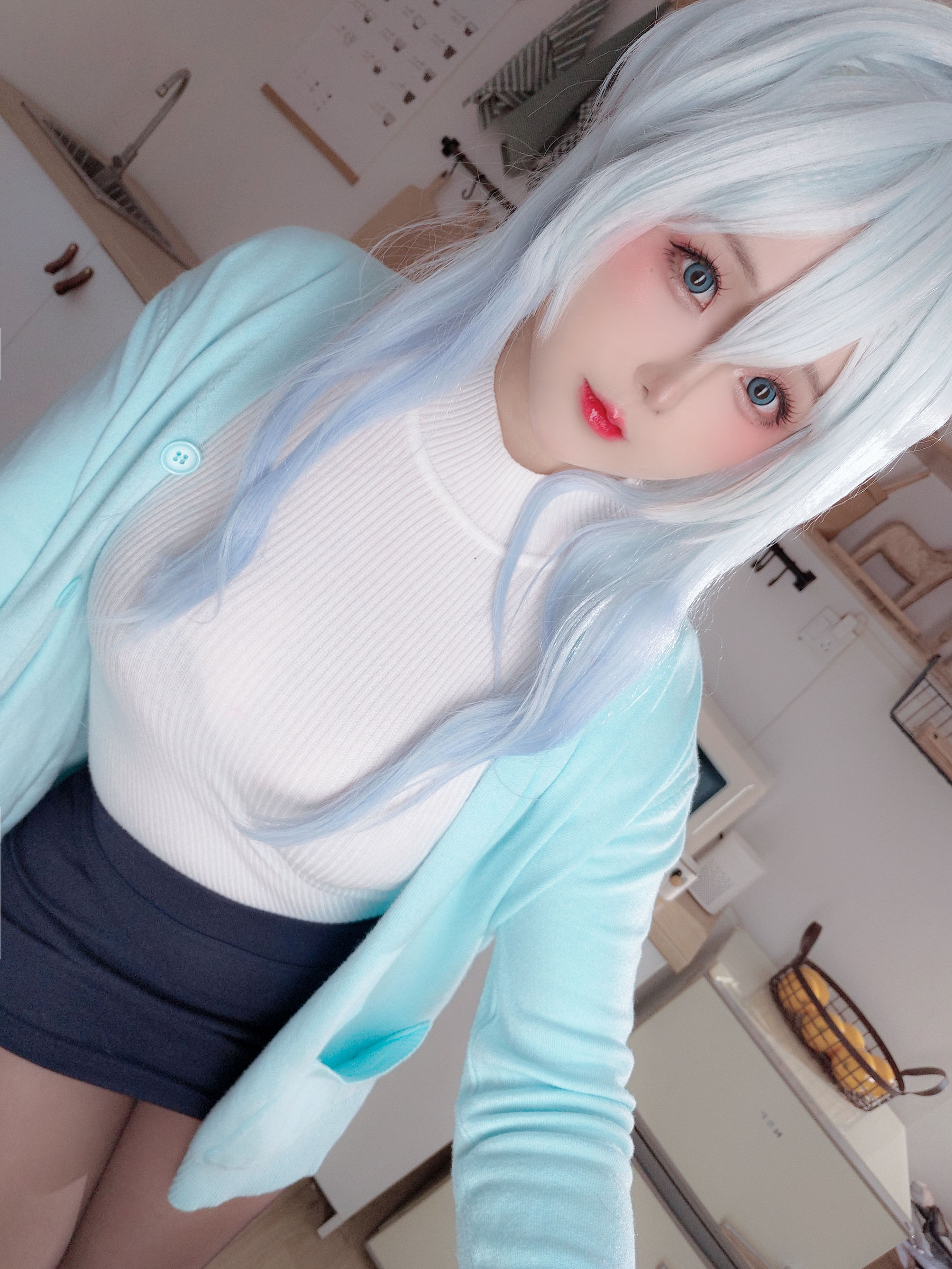 Cosplay 日奈娇 - 未亡人雪女/(137P)