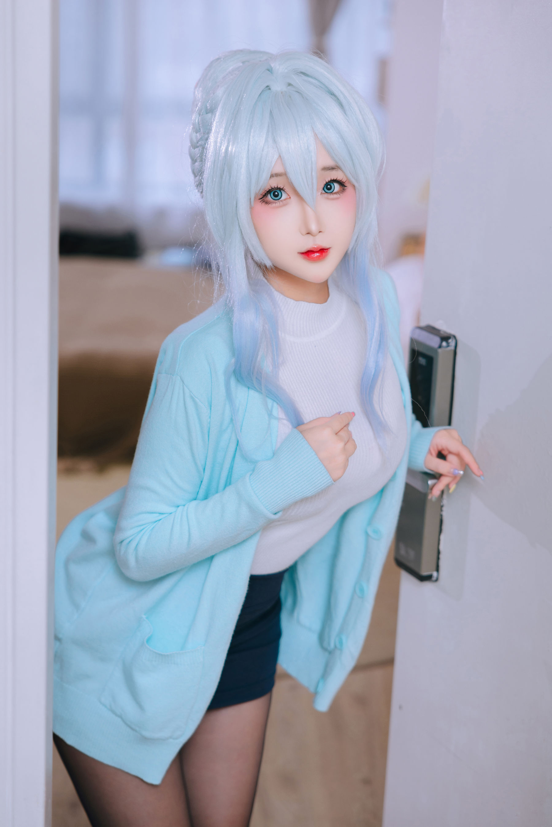 Cosplay 日奈娇 - 未亡人雪女/(137P)