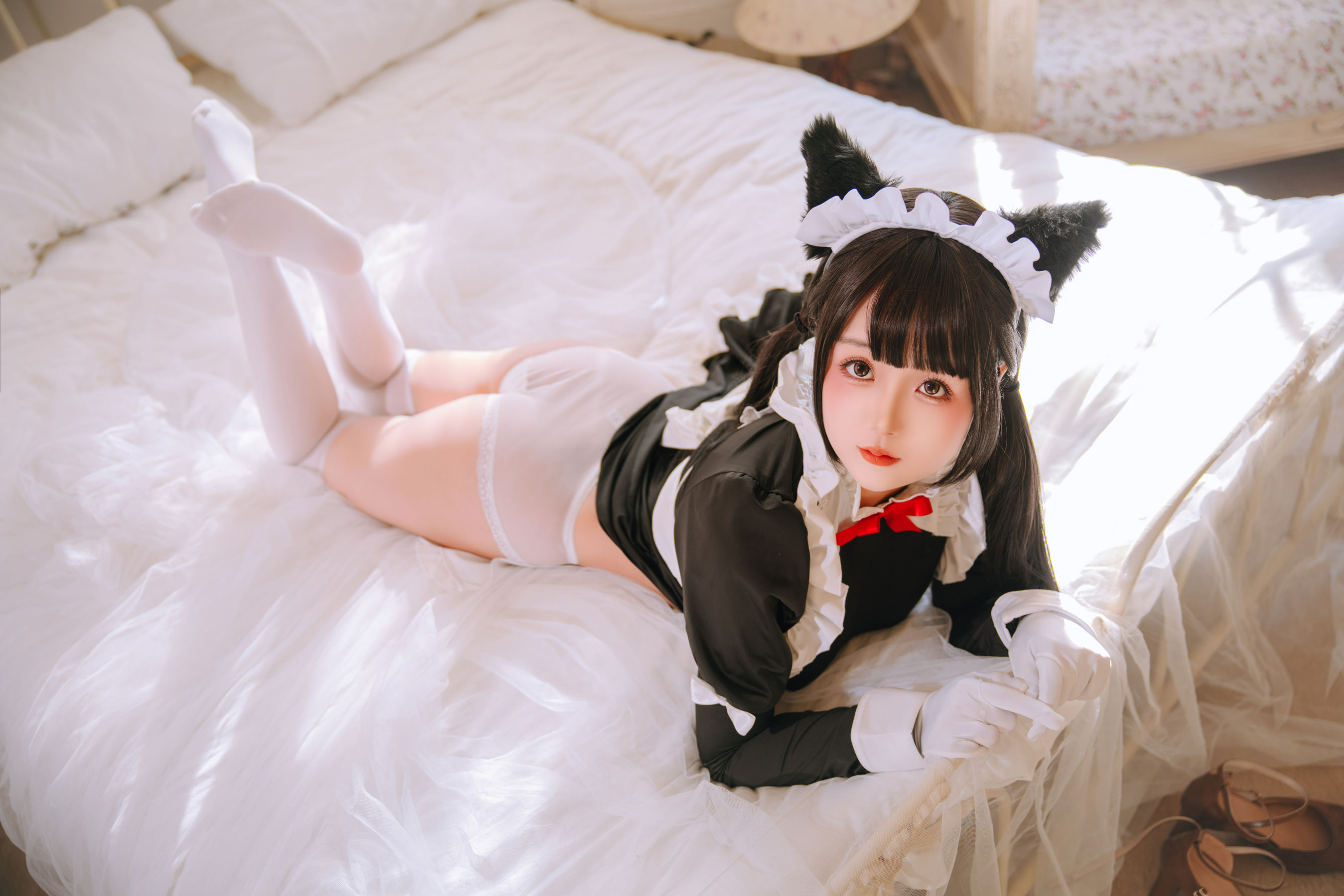 Cosplay 日奈娇 - 猫娘女仆/(103P)