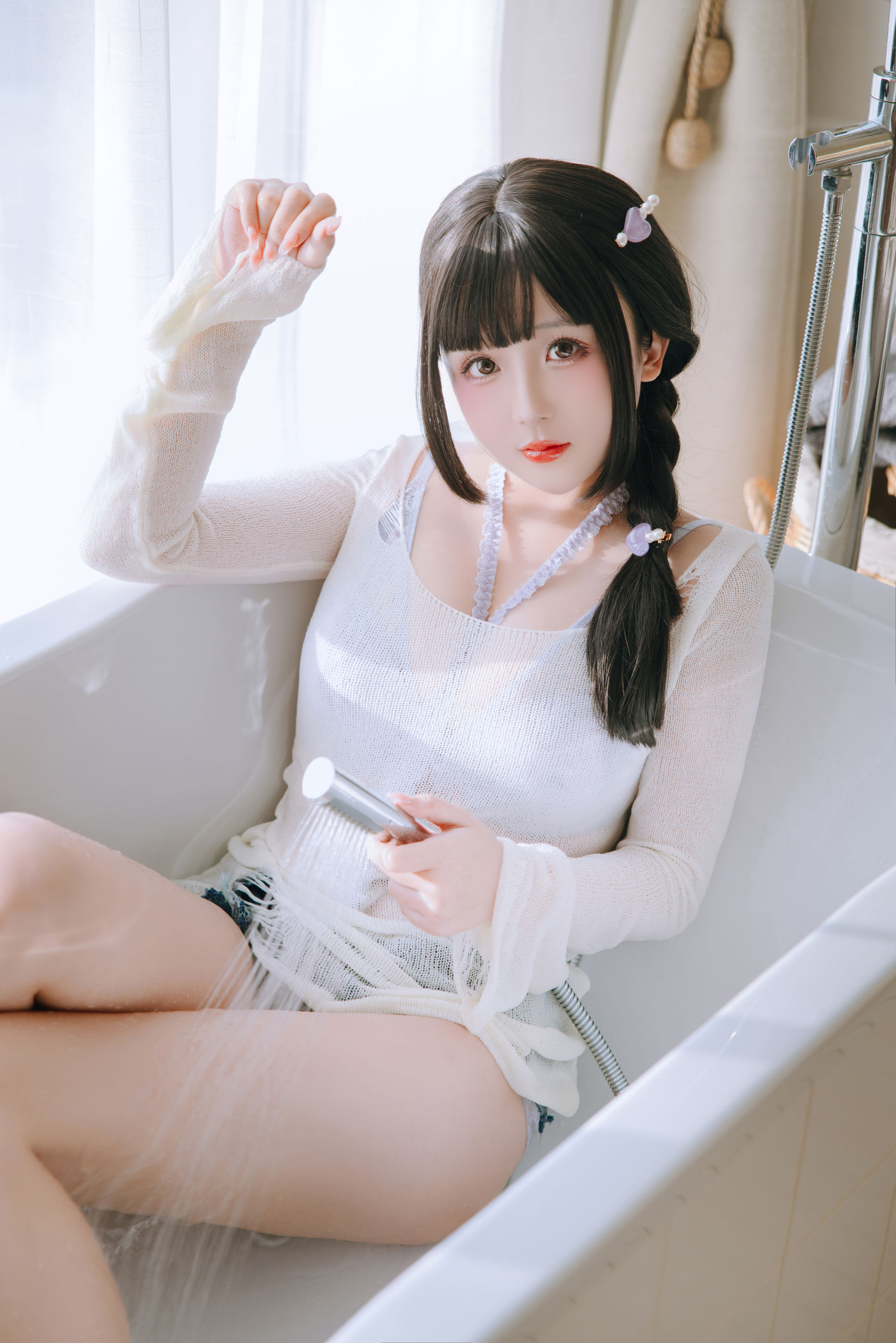 Cosplay 日奈娇 - 牛仔裤人妻/(120P)