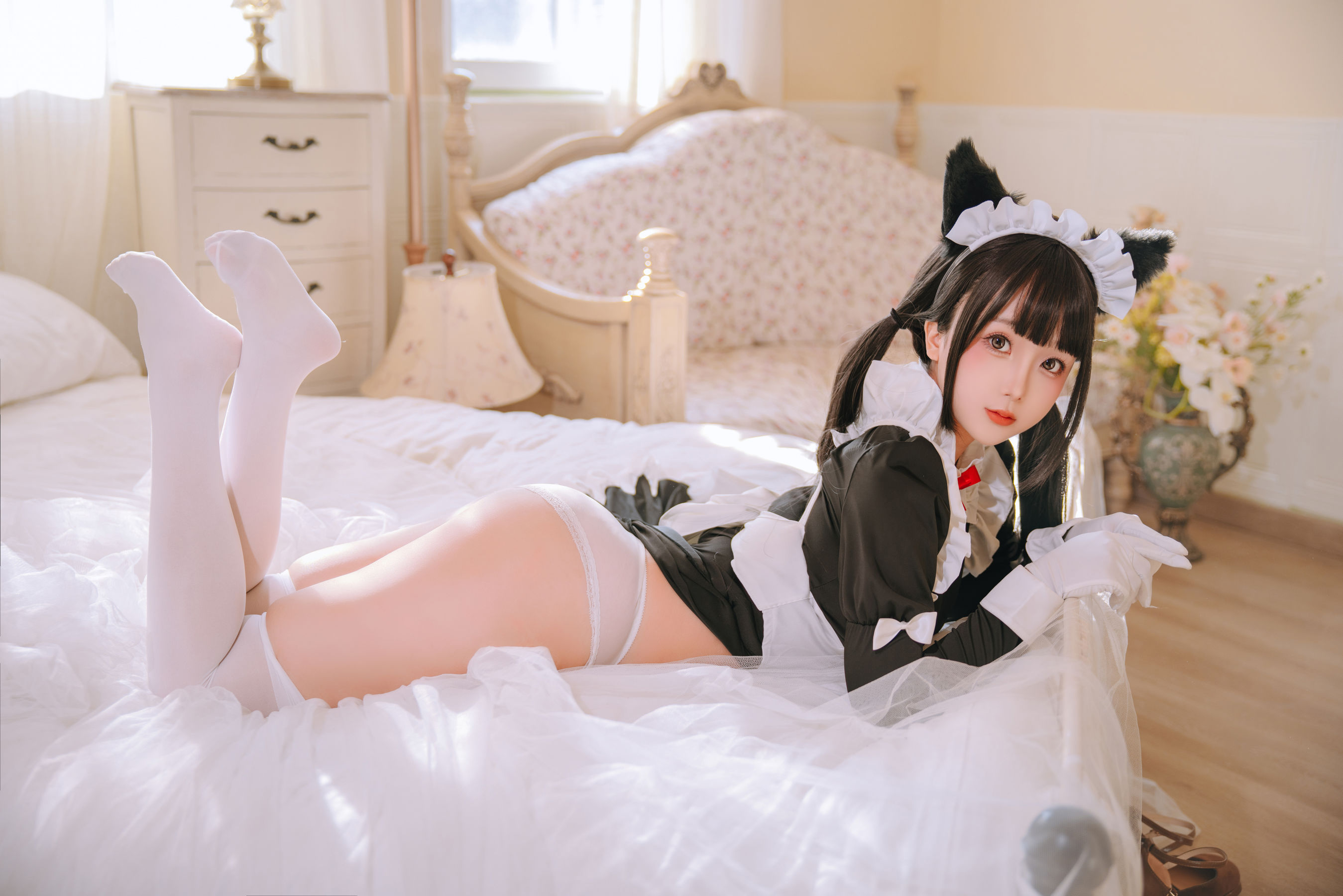 Cosplay 日奈娇 - 猫娘女仆/(103P)