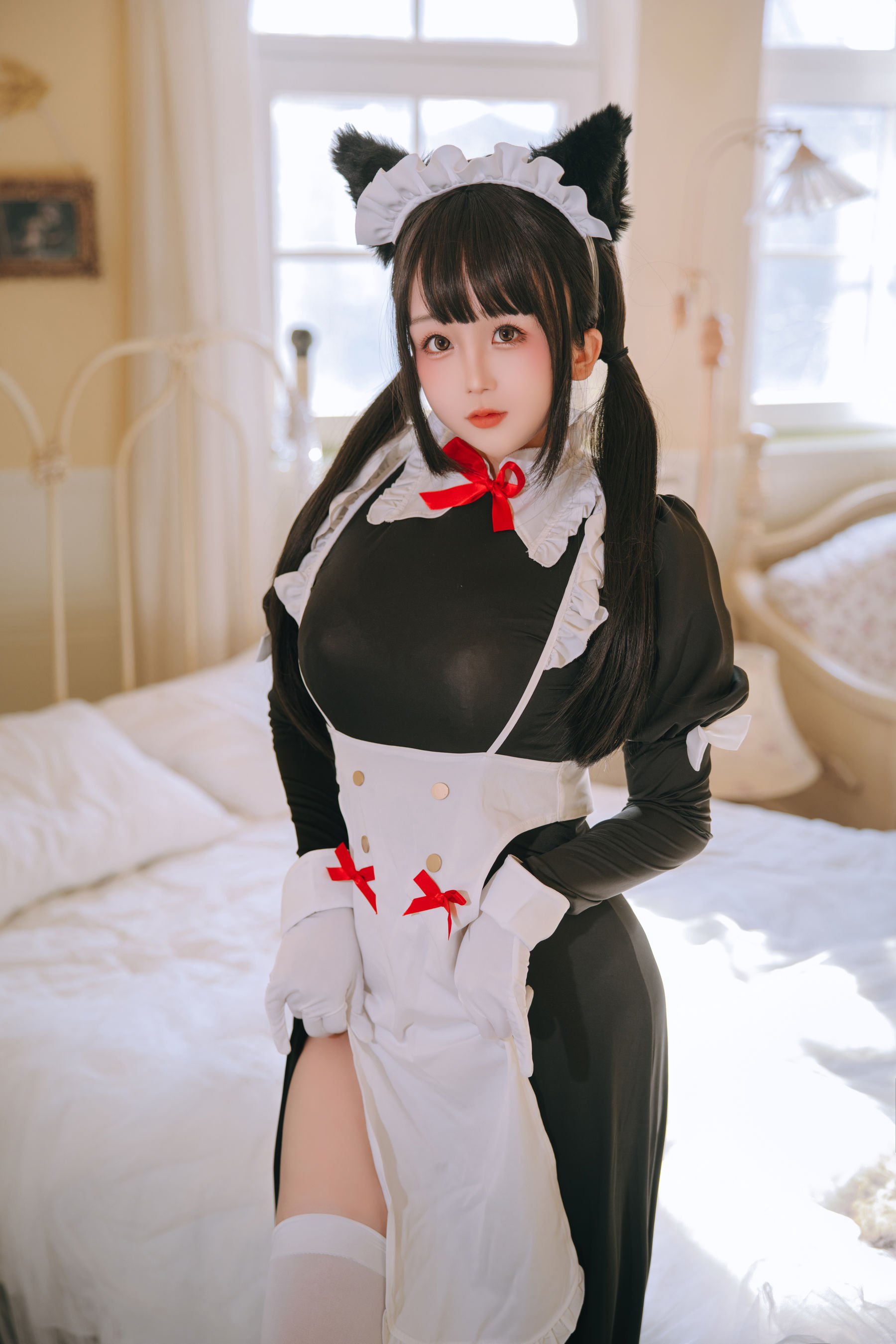 Cosplay 日奈娇 - 猫娘女仆/(103P)