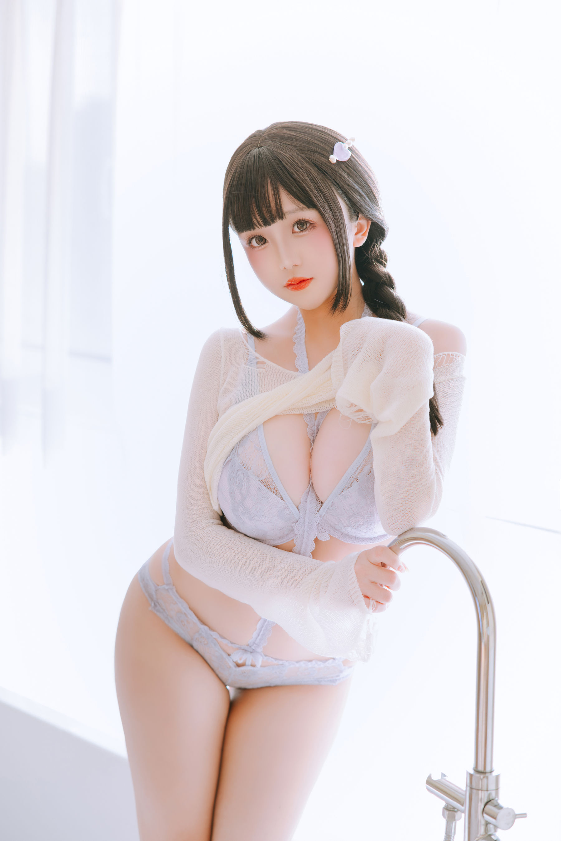 Cosplay 日奈娇 - 牛仔裤人妻/(120P)