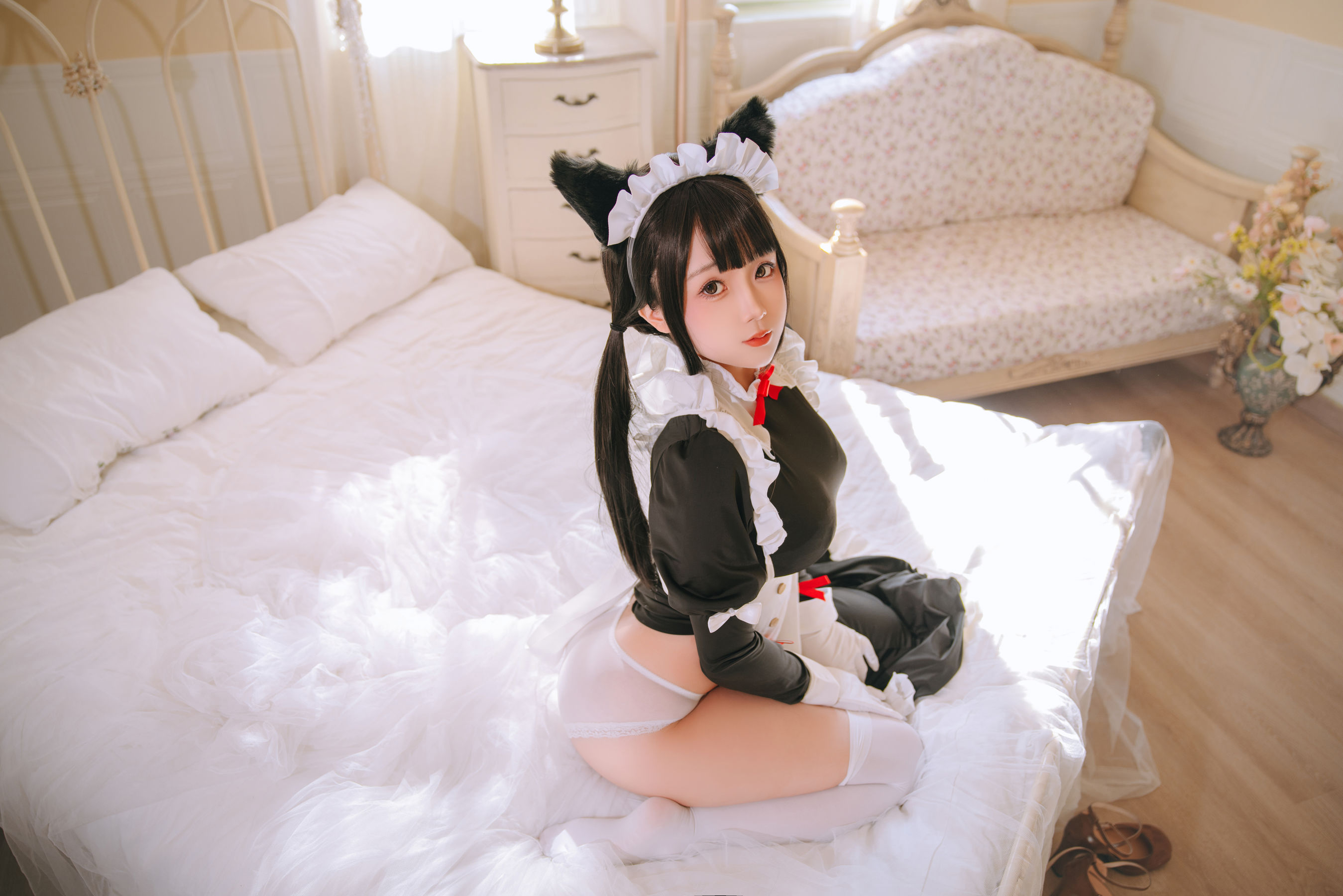 Cosplay 日奈娇 - 猫娘女仆/(103P)