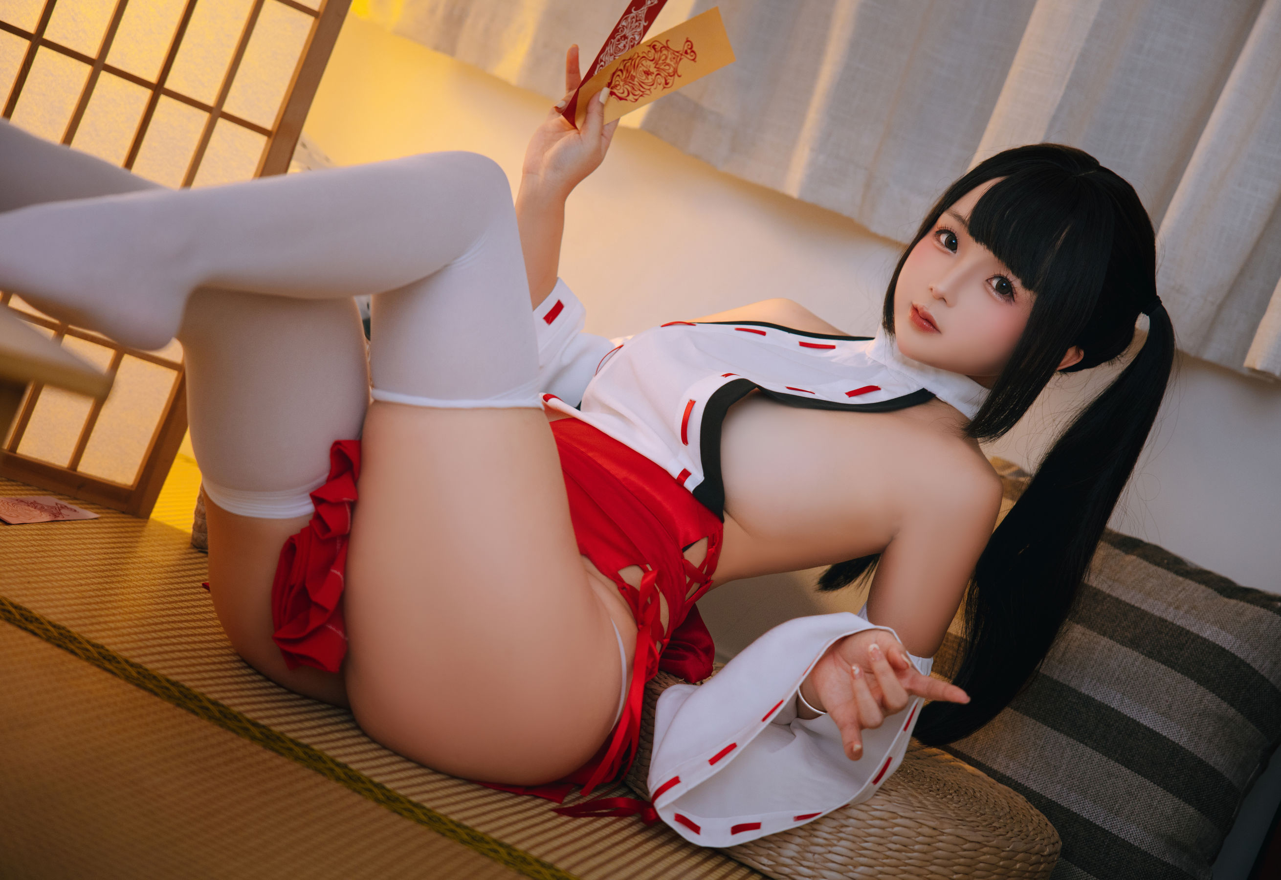 Cosplay 日奈娇 - 御币巫女/(106P)