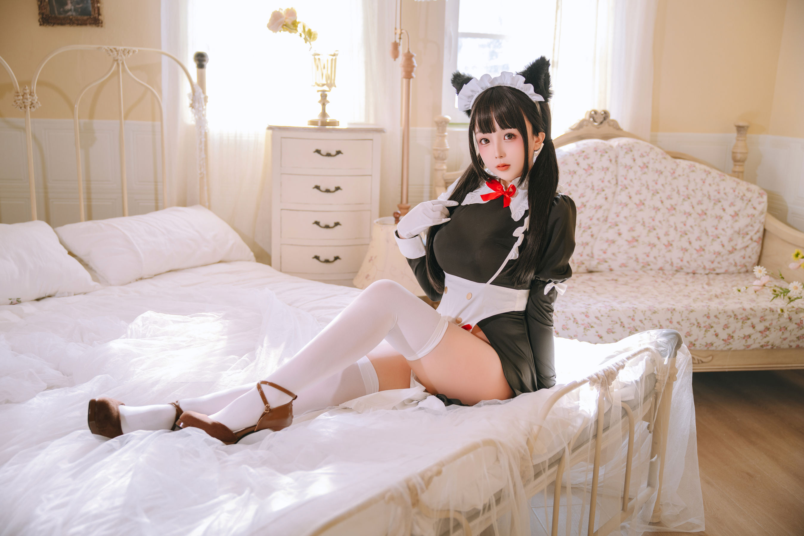 Cosplay 日奈娇 - 猫娘女仆/(103P)