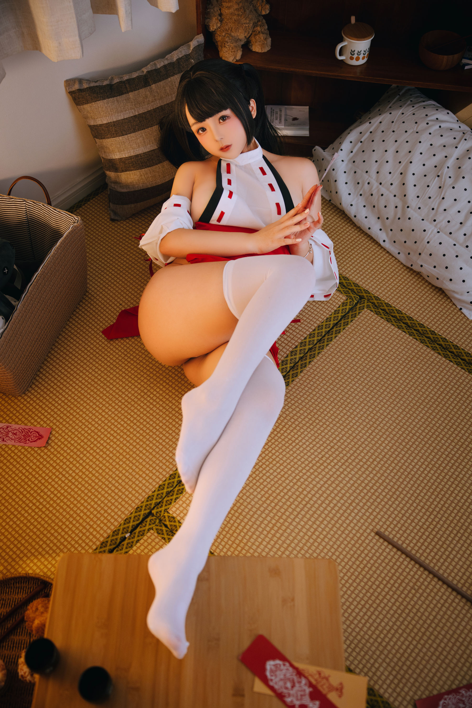 Cosplay 日奈娇 - 御币巫女/(106P)