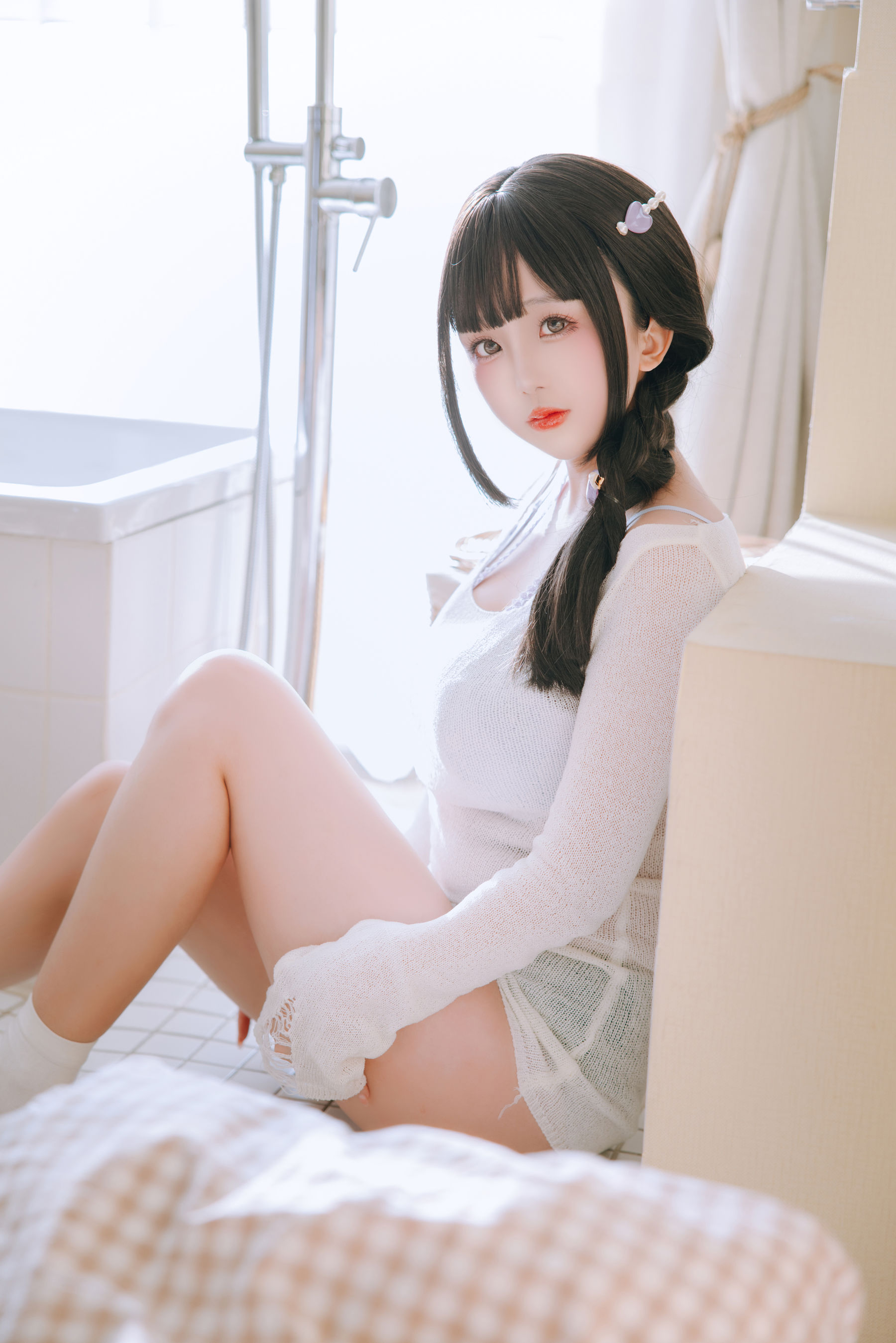 Cosplay 日奈娇 - 牛仔裤人妻/(120P)