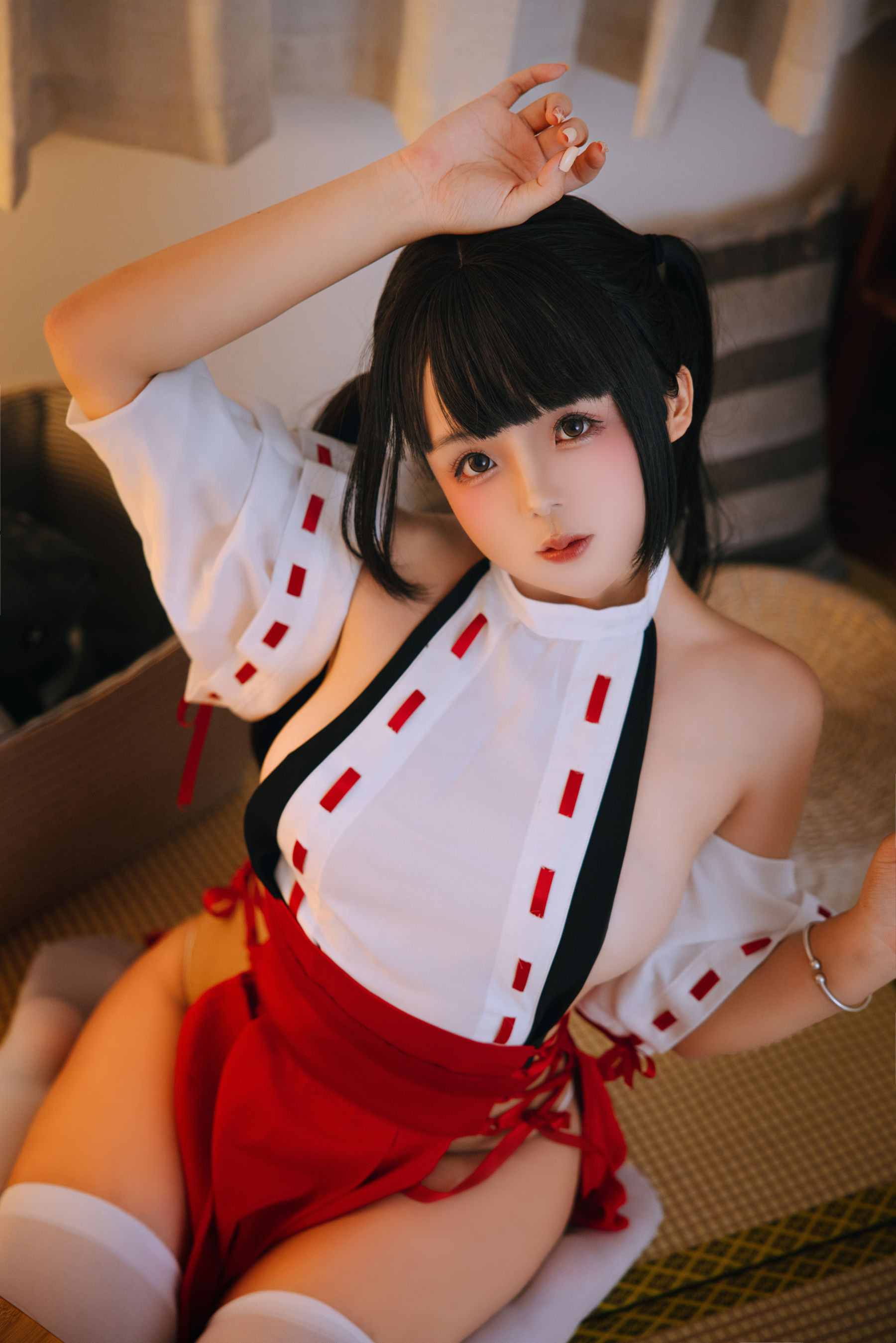 Cosplay 日奈娇 - 御币巫女/(106P)