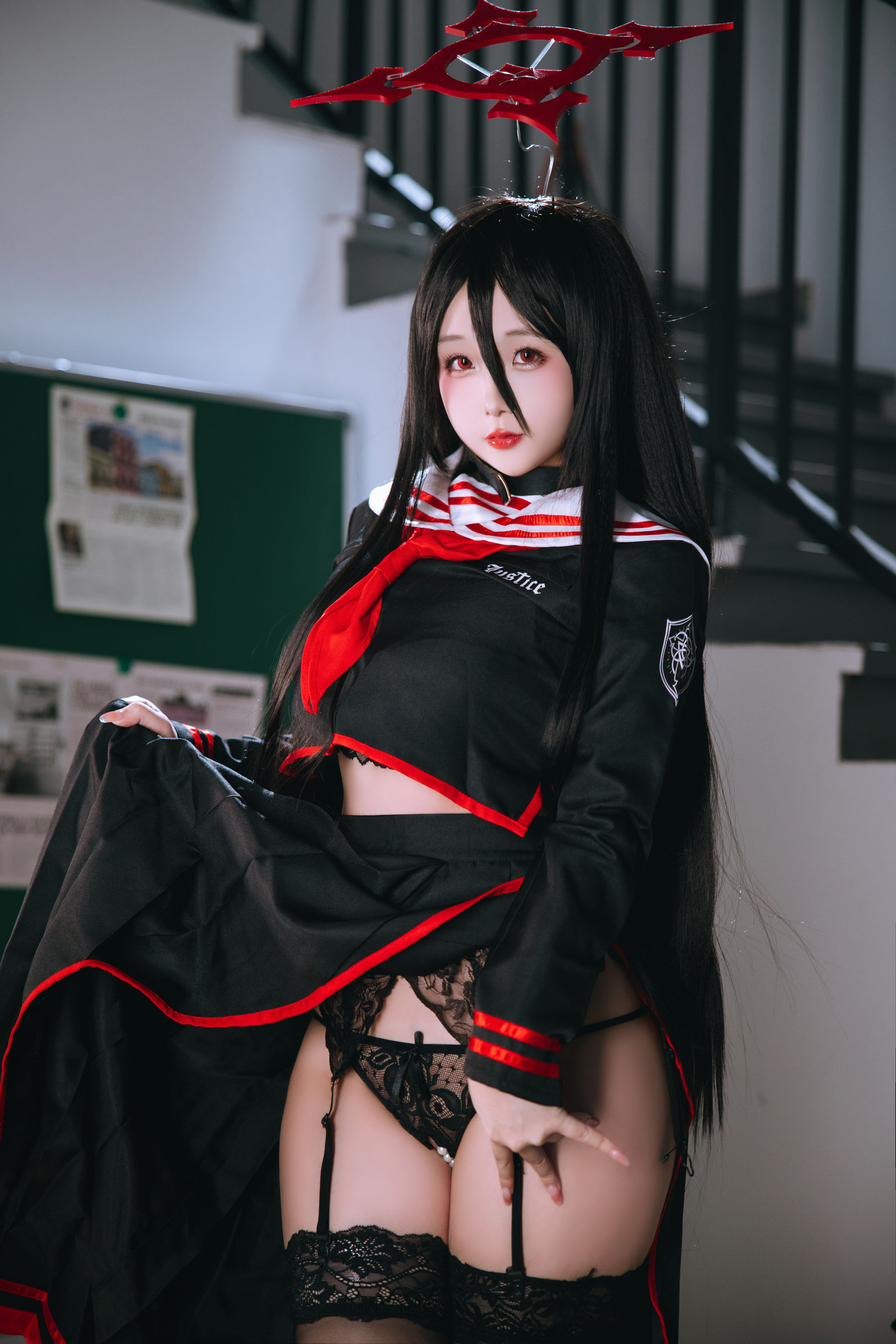 Cosplay 日奈娇 - 莲见JK/(44P)