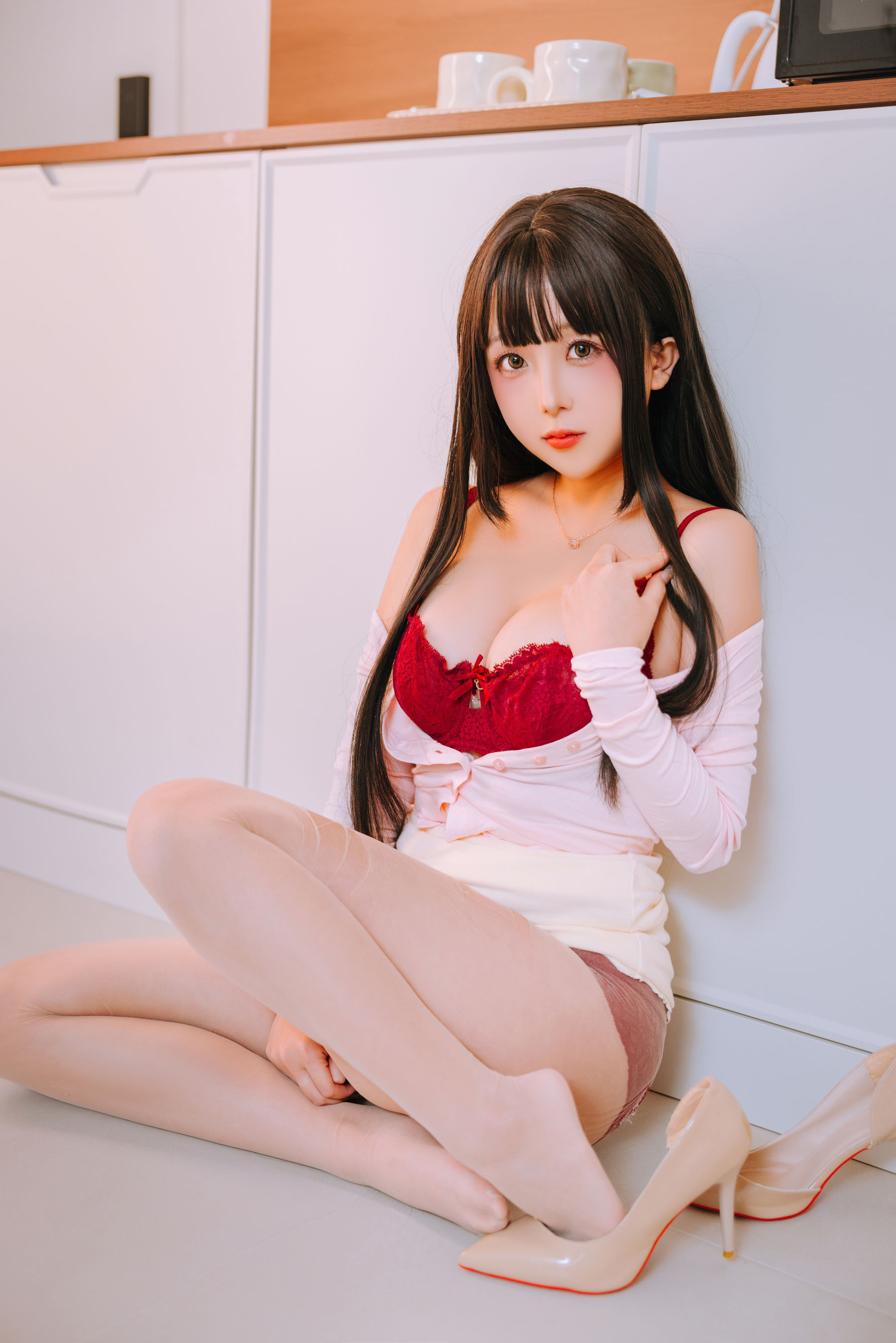 Cosplay 日奈娇 - 茶水间/(131P)