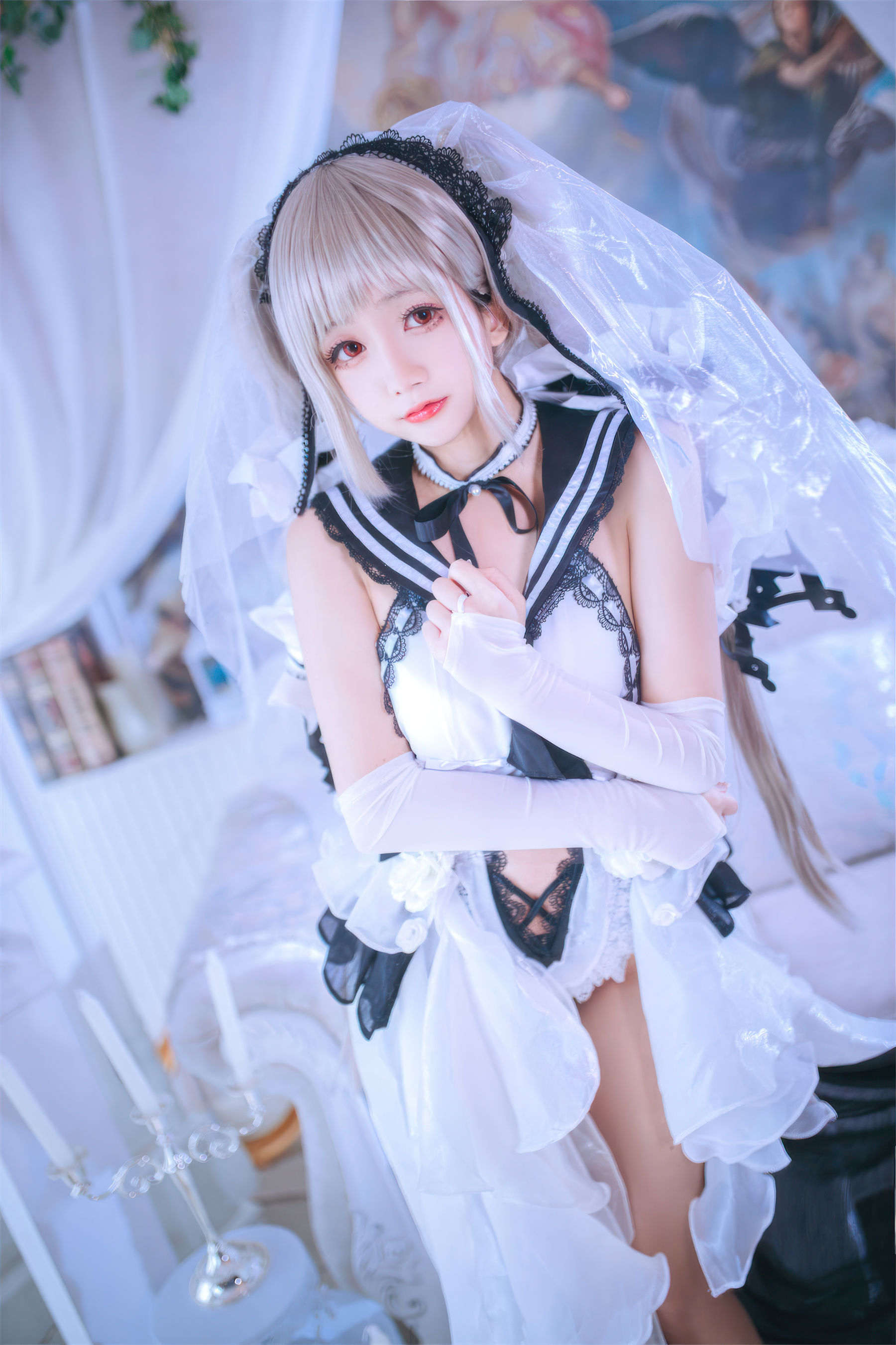 Cosplay 日奈娇 - 碧蓝航线 可畏大小姐/(55P)