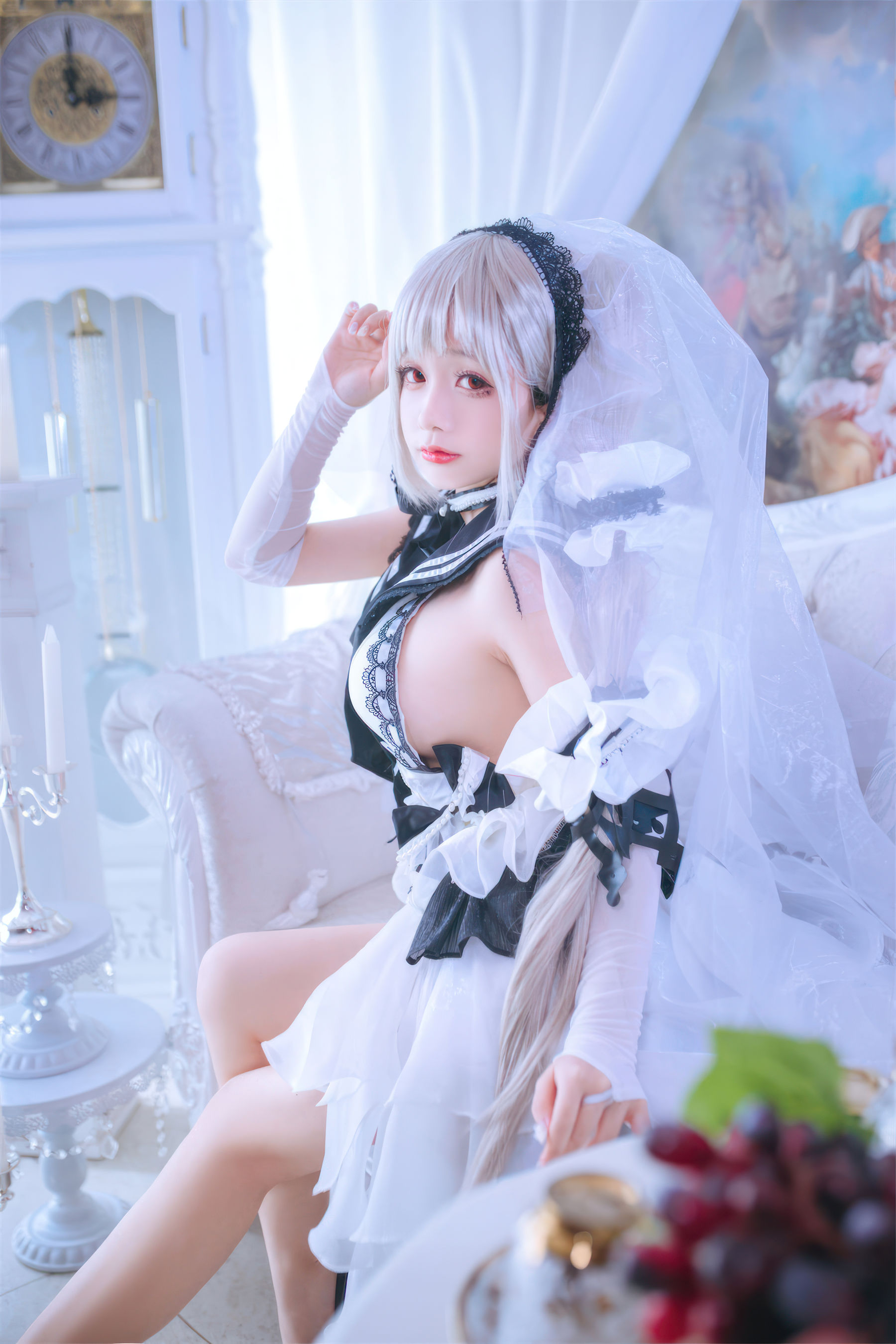 Cosplay 日奈娇 - 碧蓝航线 可畏大小姐/(55P)