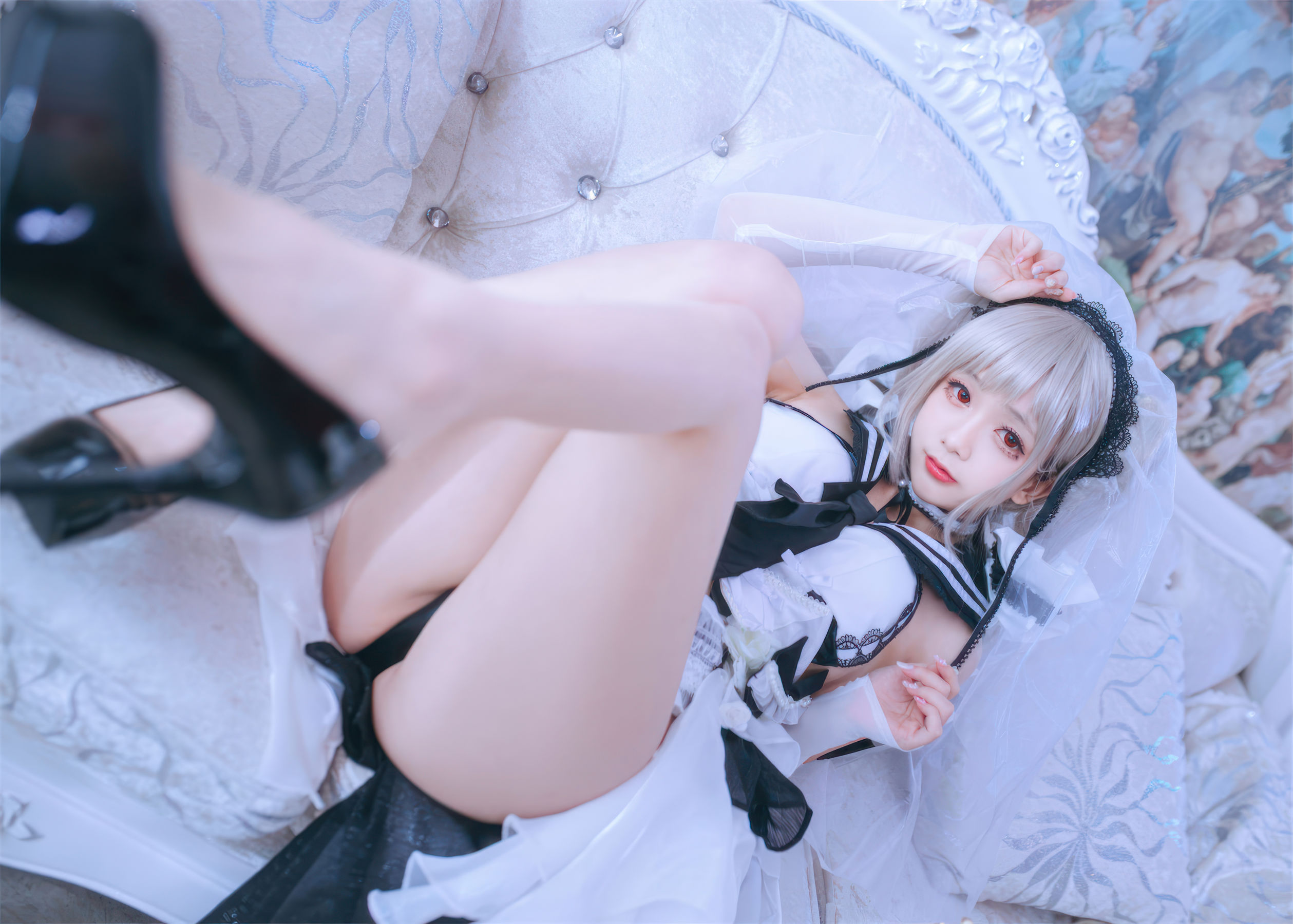 Cosplay 日奈娇 - 碧蓝航线 可畏大小姐/(55P)