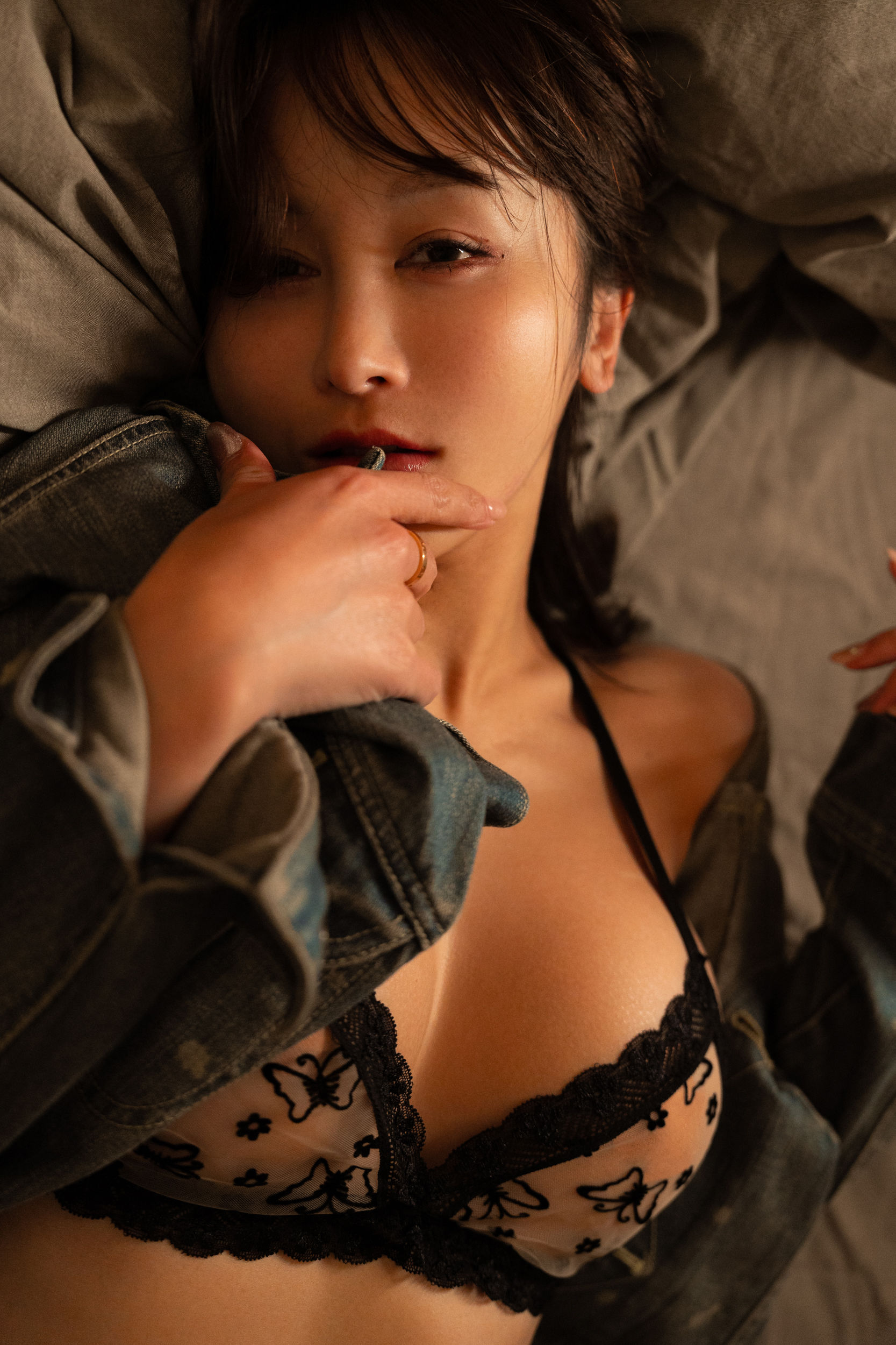 いくみ – (193iKkyu3) [Fantia] 2023年04月 Sheer Butterfly Bra/(14P)