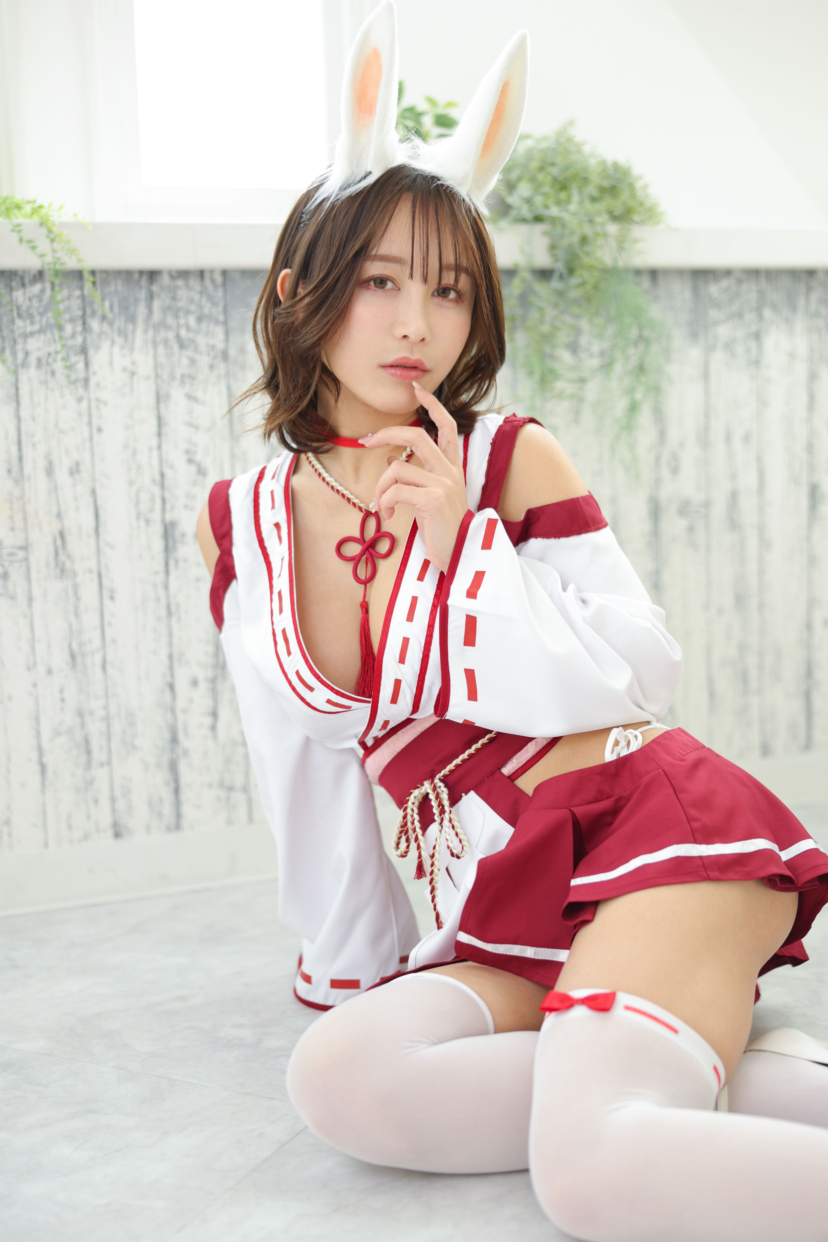 いくみ – (193iKkyu3) [Fantia] 2023年06月 Bunny Shrine Maiden/(24P)