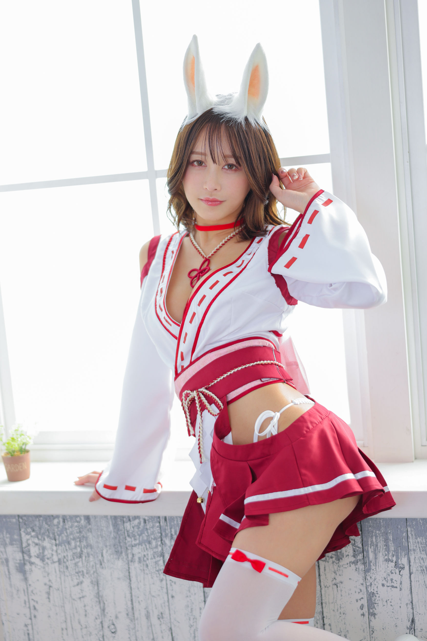 いくみ – (193iKkyu3) [Fantia] 2023年06月 Bunny Shrine Maiden/(24P)