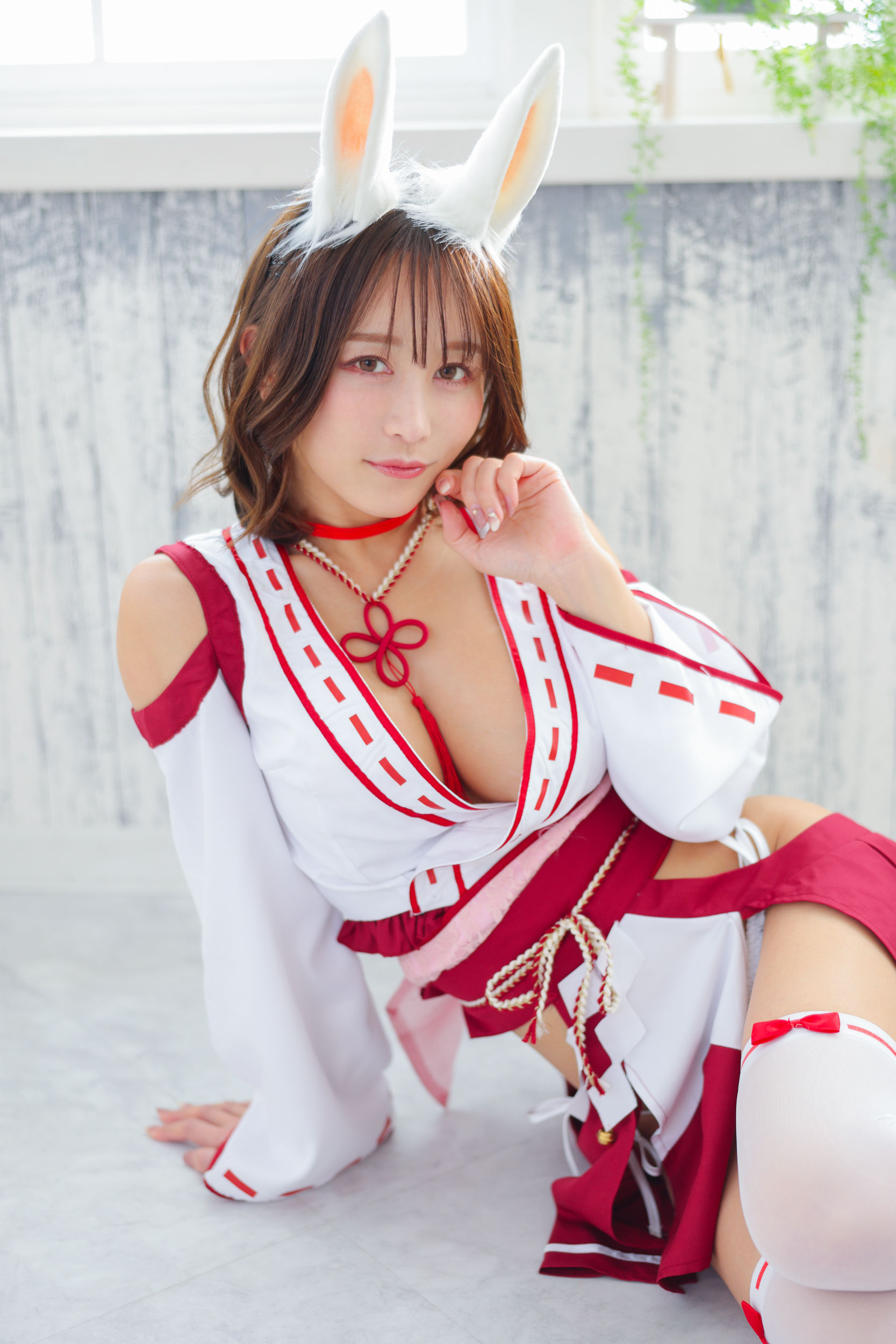 いくみ – (193iKkyu3) [Fantia] 2023年06月 Bunny Shrine Maiden/(24P)