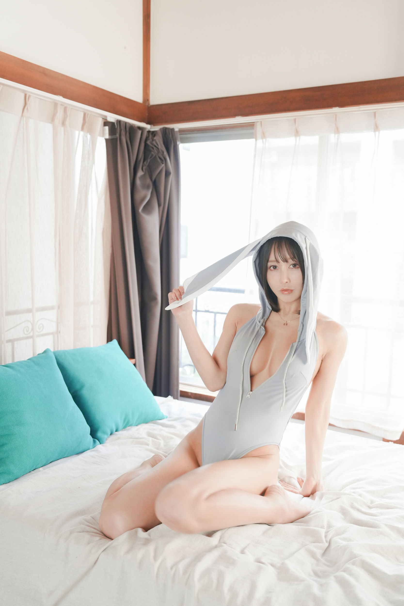 いくみ – (193iKkyu3) [Fantia] 2023年07月 Bunny Hoodie/(21P)