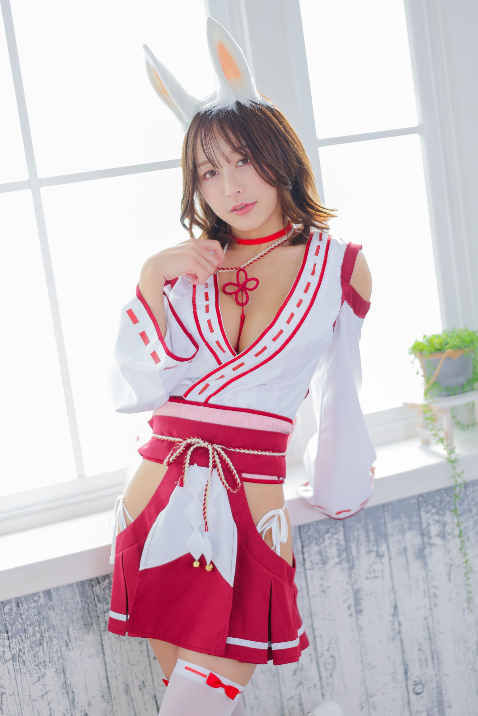 いくみ – (193iKkyu3) [Fantia] 2023年06月 Bunny Shrine Maiden/(24P)