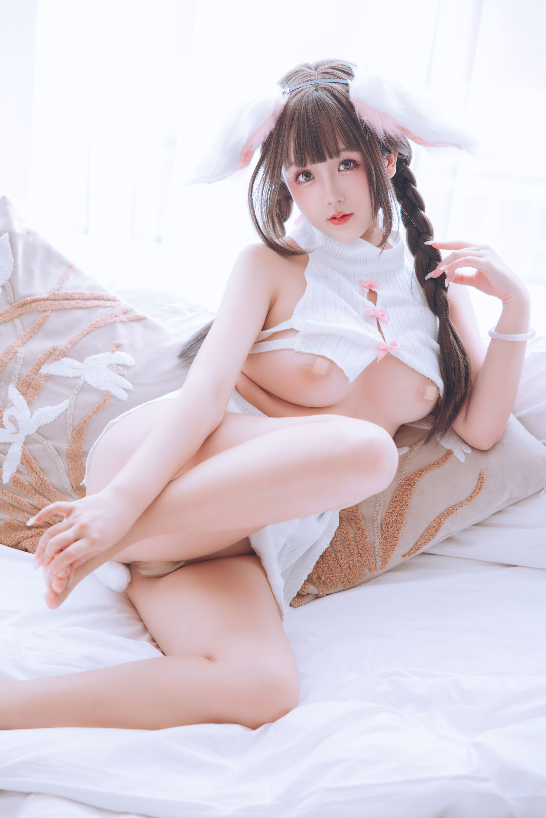 Cosplay 日奈娇 - 垂耳兔/(99P)