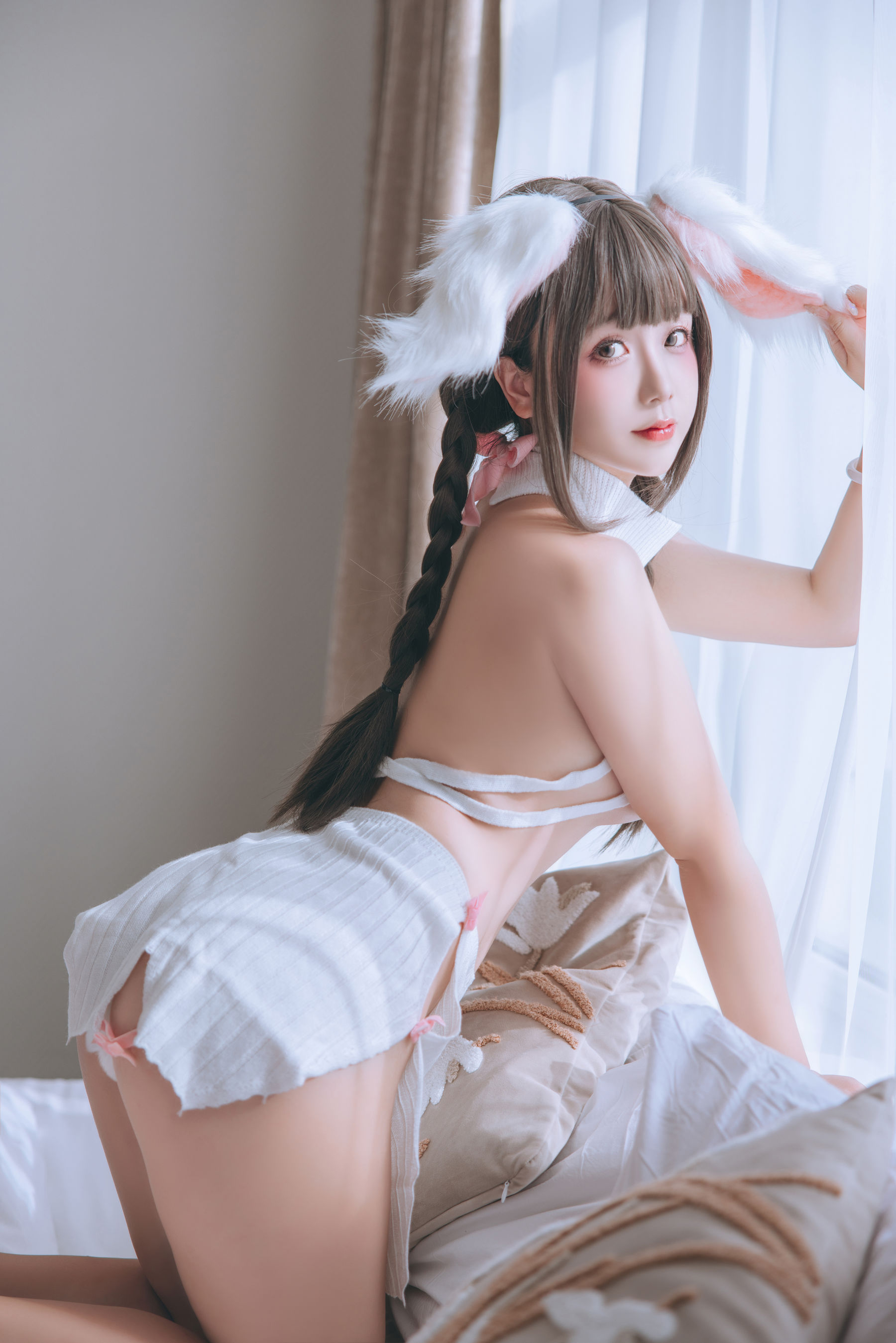 Cosplay 日奈娇 - 垂耳兔/(99P)