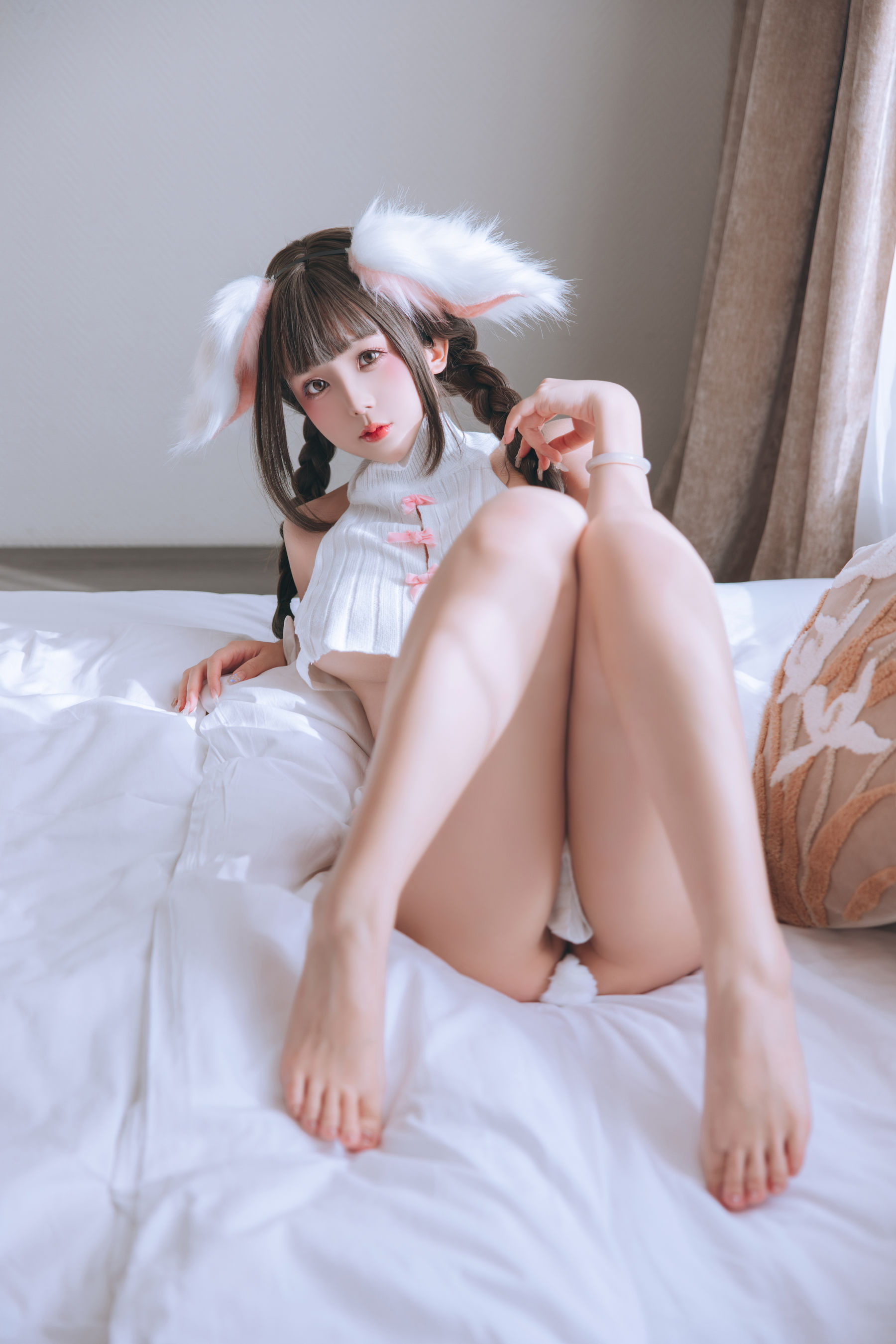 Cosplay 日奈娇 - 垂耳兔/(99P)