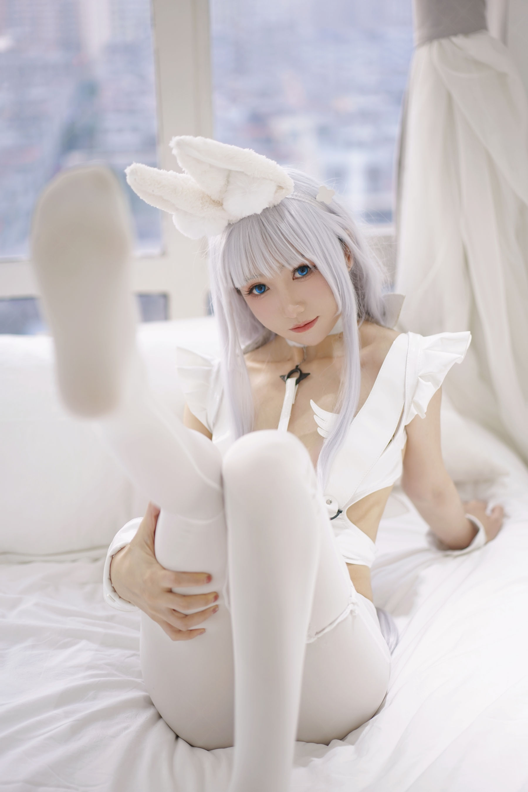 Coser 衣衣 - 恶毒兔女郎/(19P)