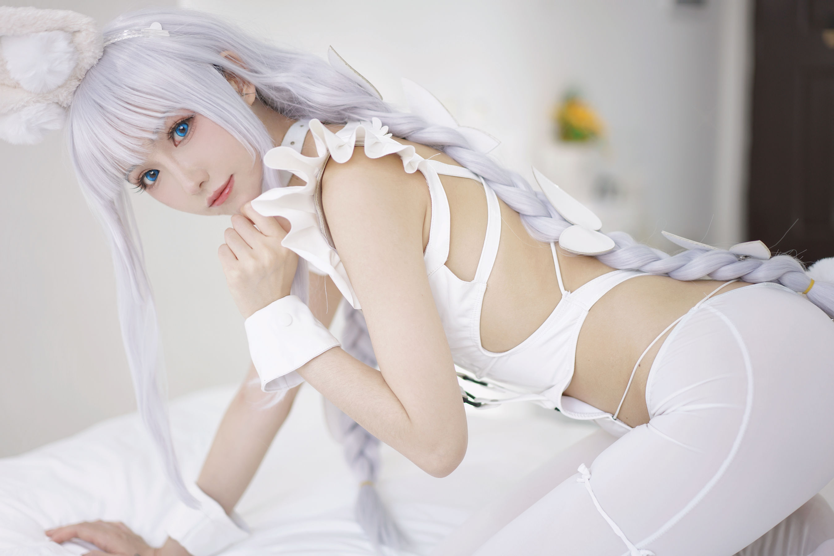 Coser 衣衣 - 恶毒兔女郎/(19P)