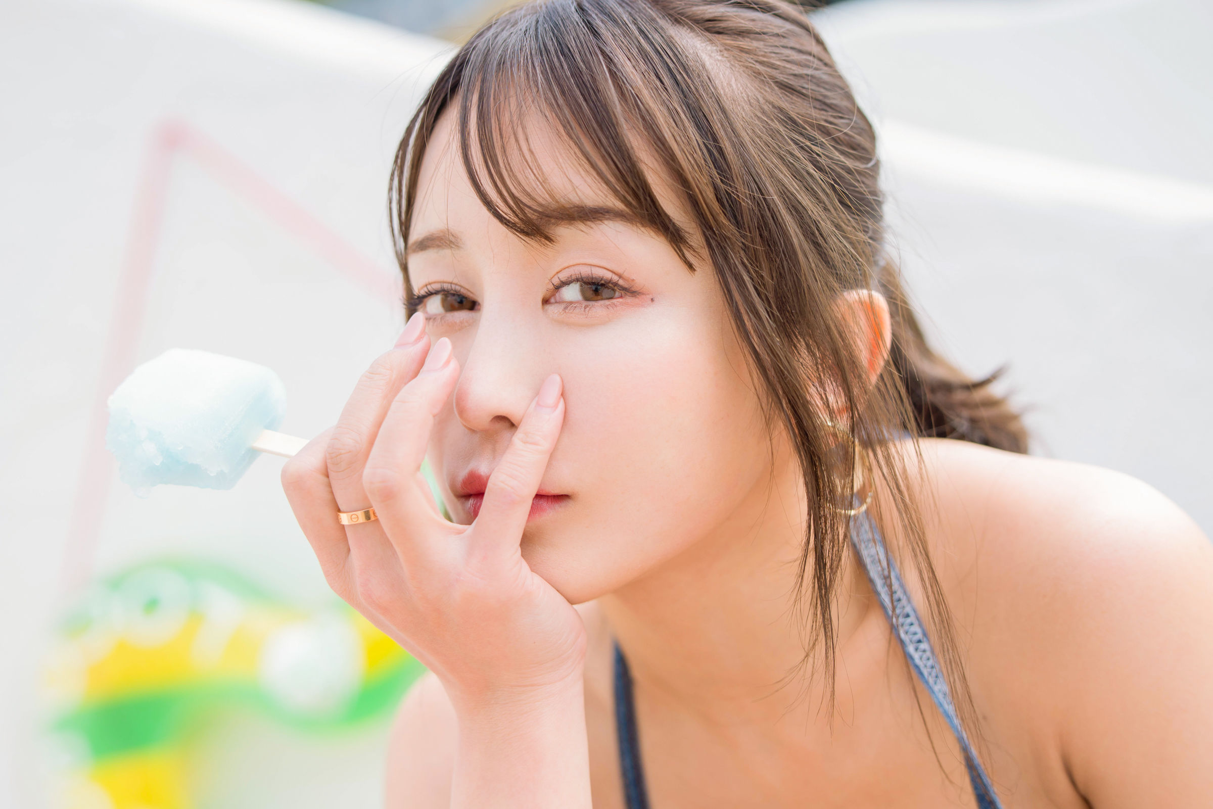 いくみ – (193iKkyu3) [Fantia] [2023.08.01] Denim Bikini×Popsicle/(26P)