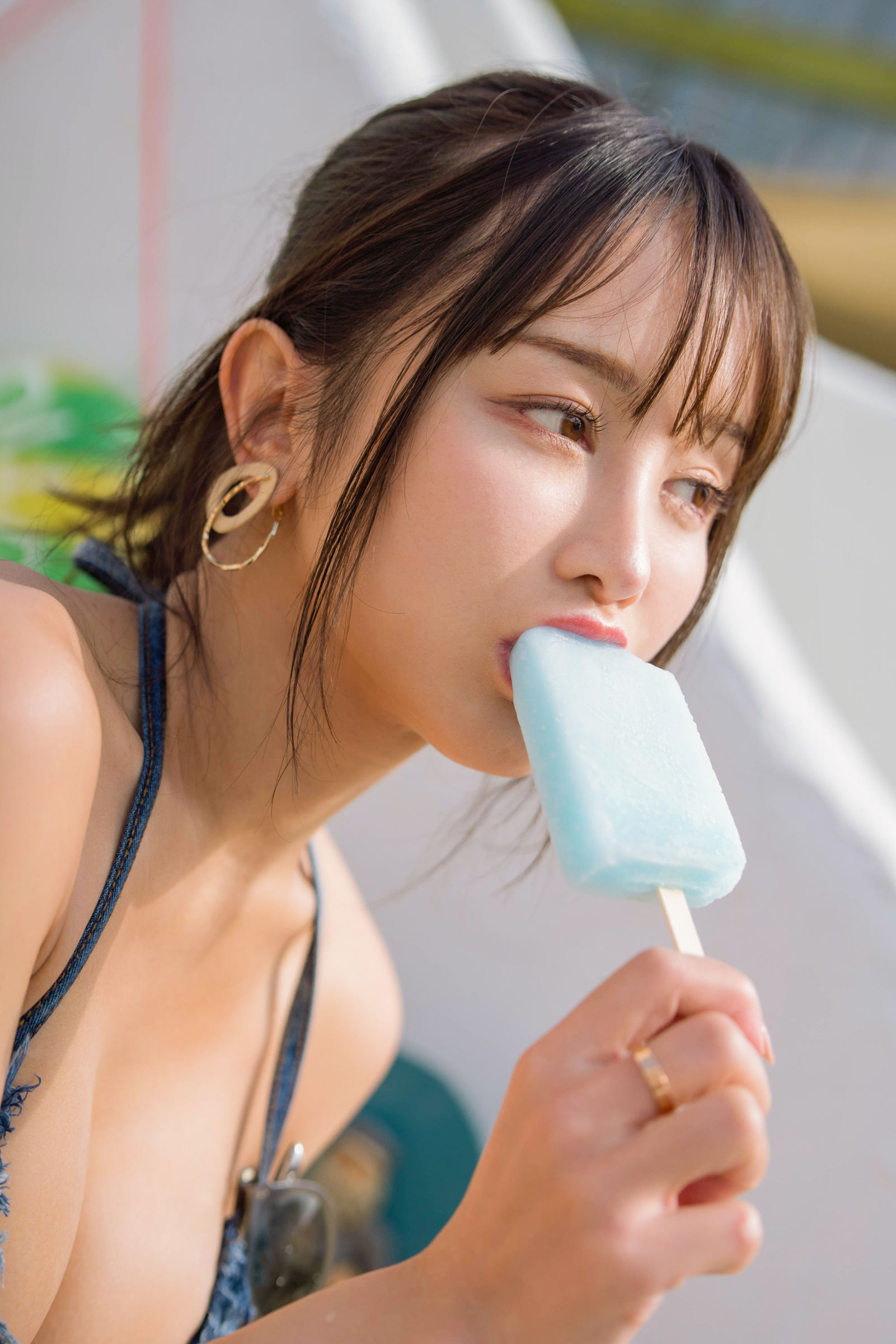 いくみ – (193iKkyu3) [Fantia] [2023.08.01] Denim Bikini×Popsicle/(26P)