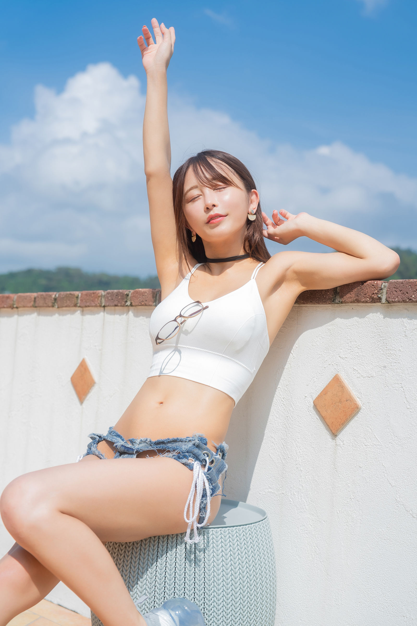 いくみ – (193iKkyu3) [Fantia] [2023.09.29] Heavily Torn Jeans/(23P)