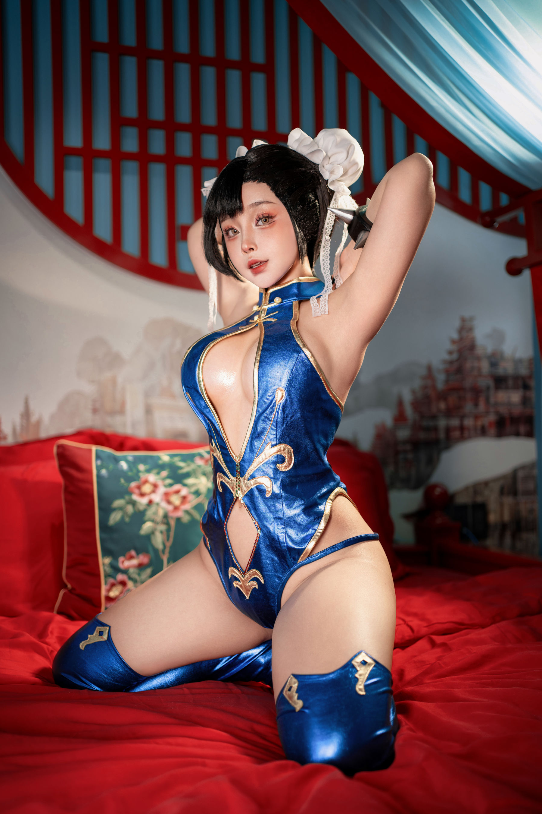 Sayo Momo - Chun-Li チュン リー Nud!e Fighter/(22P)