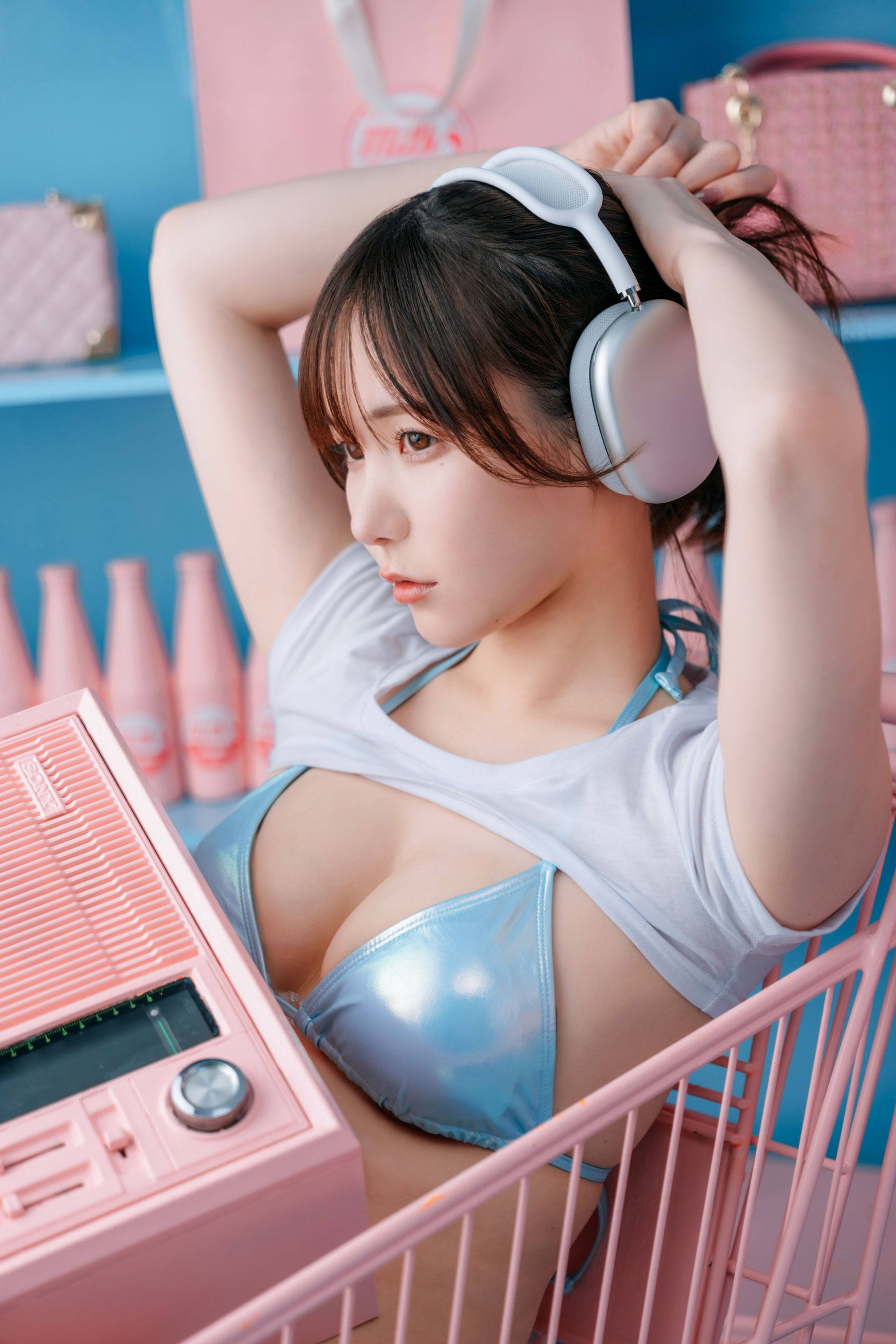 日本甜美COSER けんけん - PINK×BLUE/(100P)